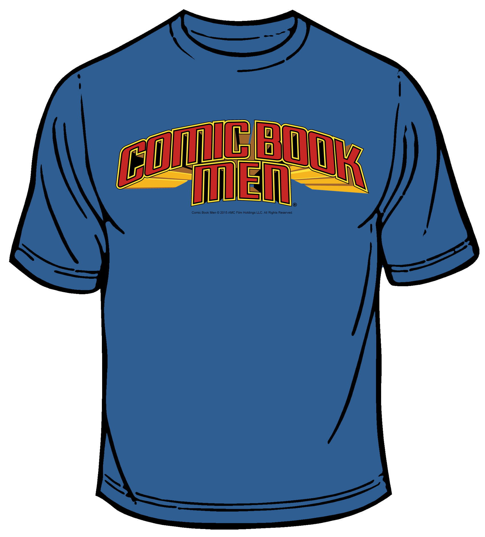 DEC152127 - COMIC BOOK MEN LOGO T/S - Previews