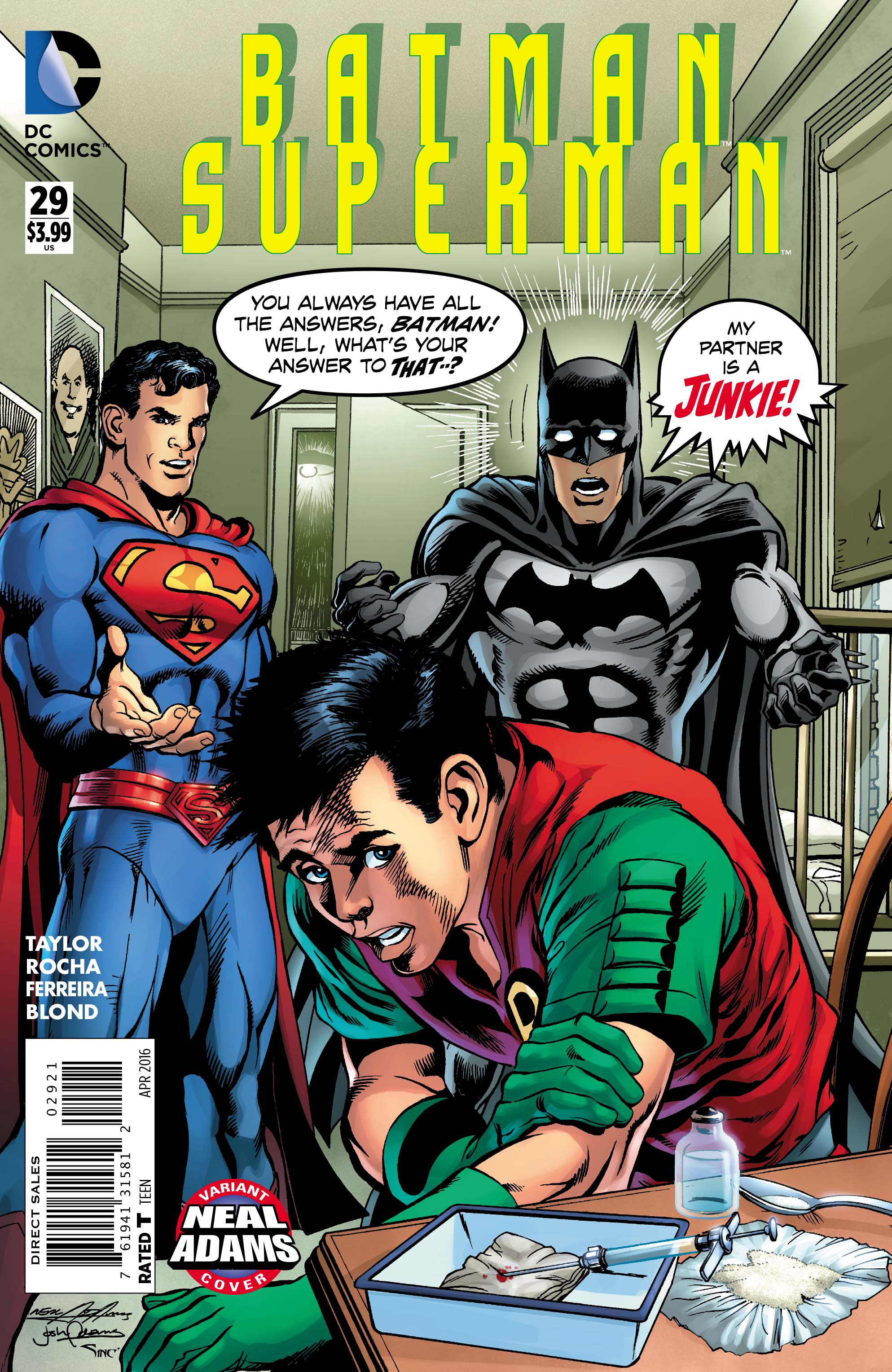 BATMAN SUPERMAN #29 NEAL ADAMS VAR ED