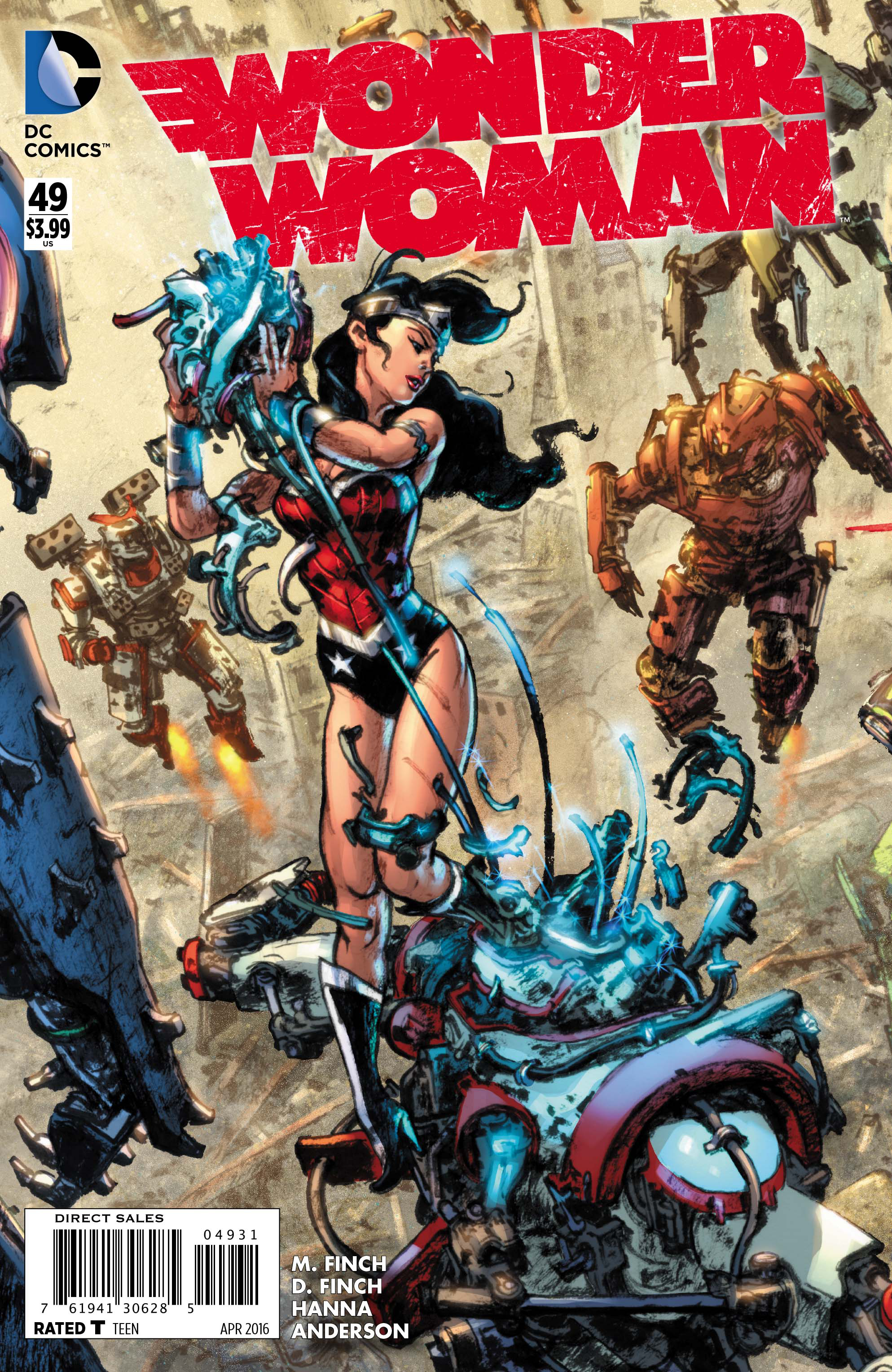 DEC150257 - WONDER WOMAN #49 KIM JUNG GI VAR ED - Previews World