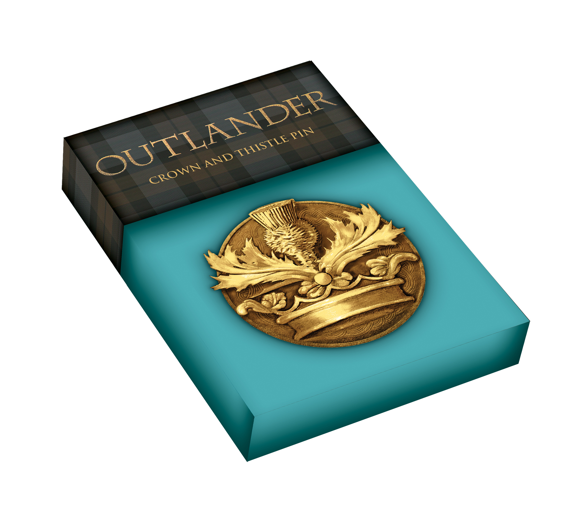 OUTLANDER PIN CROWN & THISTLE