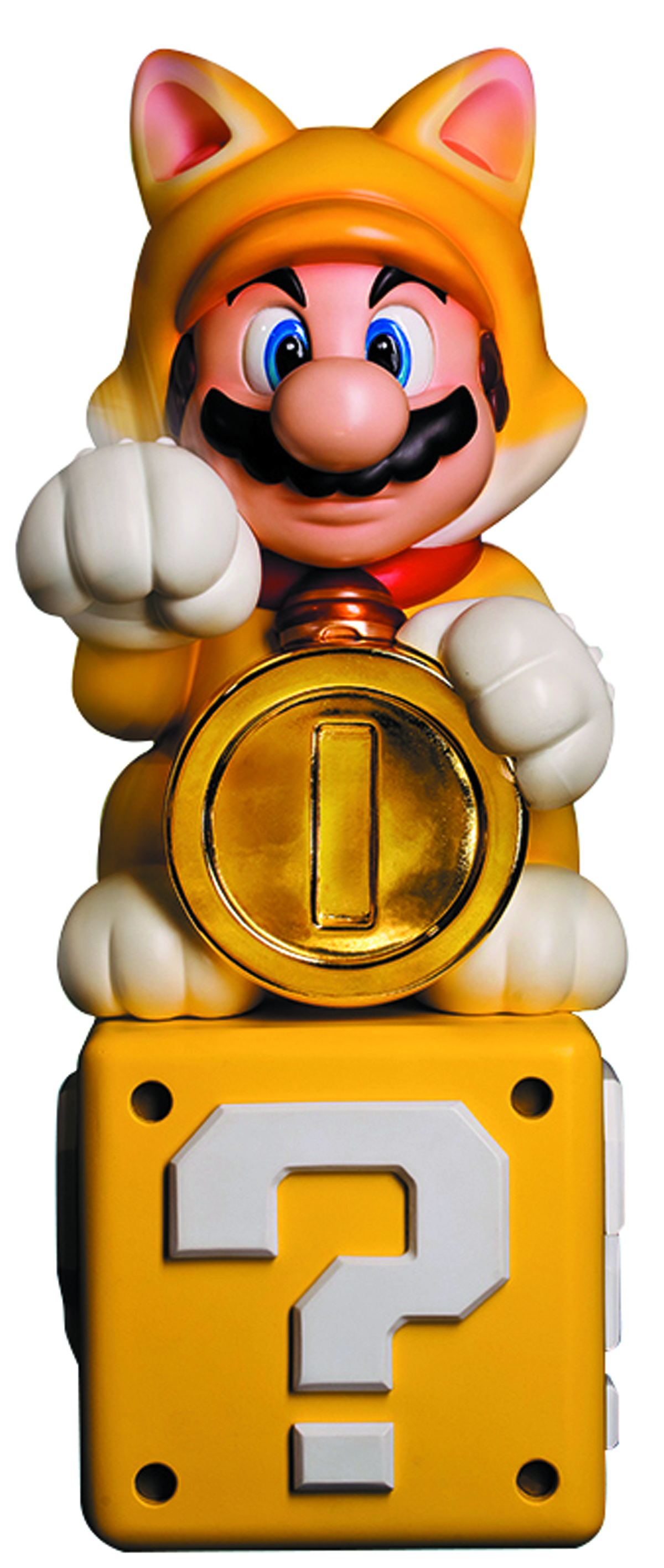 OCT158204 - SUPER MARIO 3D WORLD CAT MARIO STATUE - Previews World