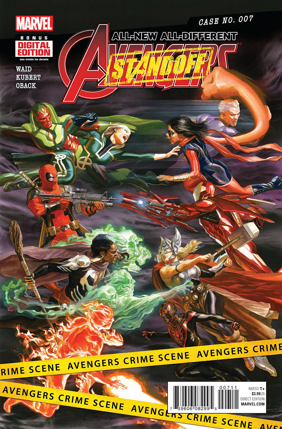 ALL NEW ALL DIFFERENT AVENGERS #7 ASO