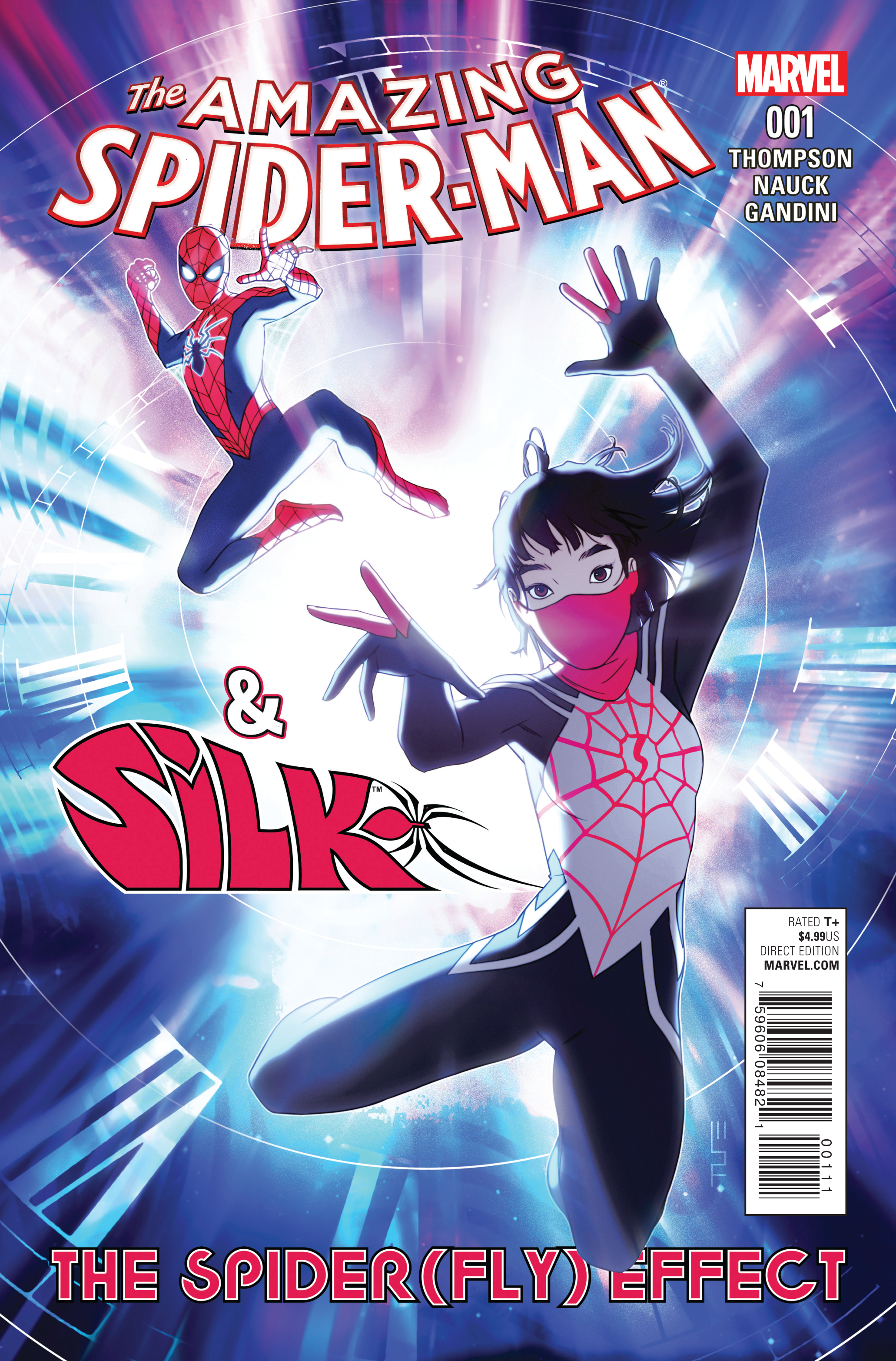 AMAZING SPIDER-MAN AND SILK SPIDERFLY EFFECT #1 (OF 4)