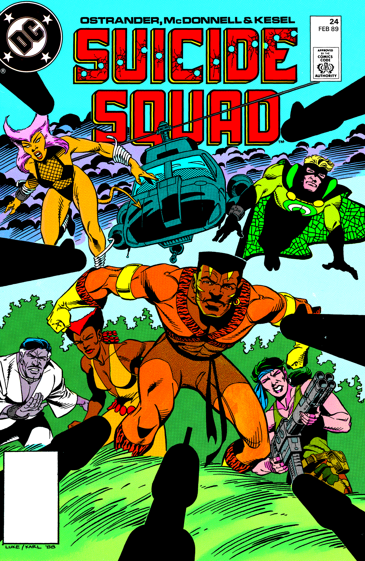 Details about   Suicide Squad #6 October 1987 DC Comics Ostrander McDonnell Lewis DEADSHOT 