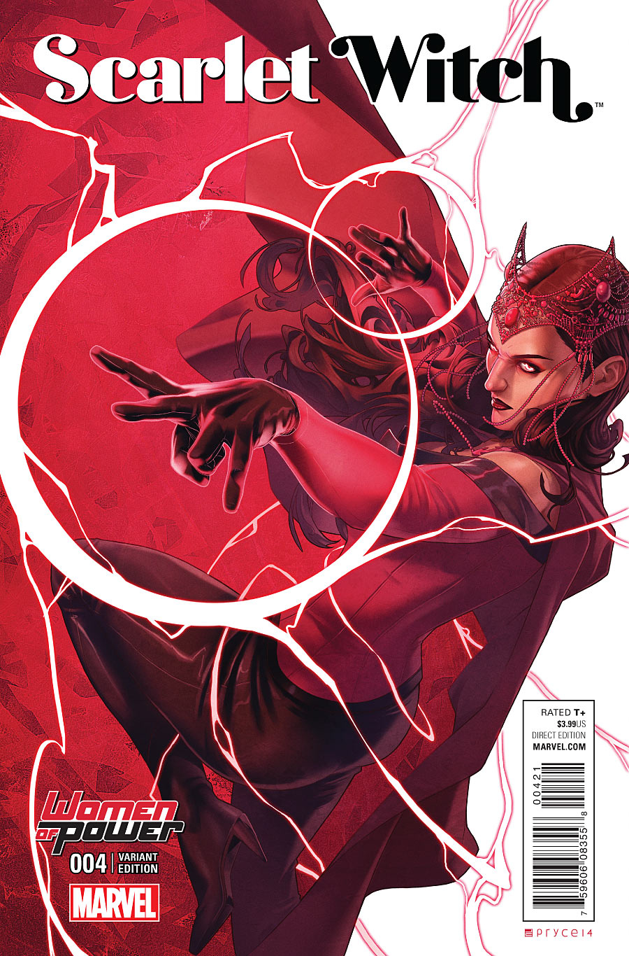Marvel  ROBINSON JAMAL CAMPBELL SCARLET WITCH #4 Women of Power Variant 