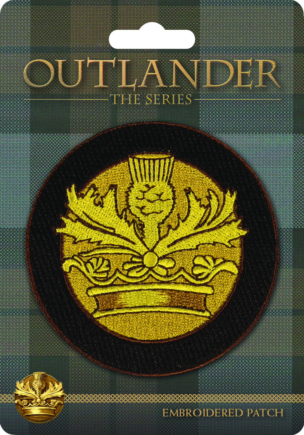 OUTLANDER PATCH CROWN & THISTLE