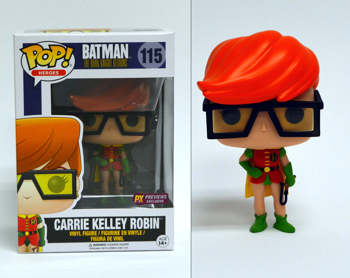 POP DC HEROES DKR CARRIE KELLY ROBIN PX VINYL FIG