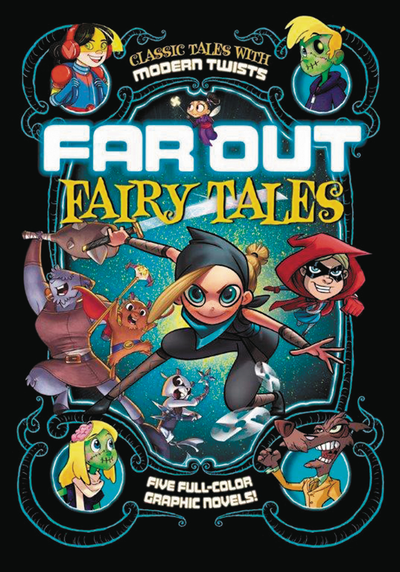 FAR OUT FAIRY TALES 5 FULL COLOR GRAPHIC NOVELS