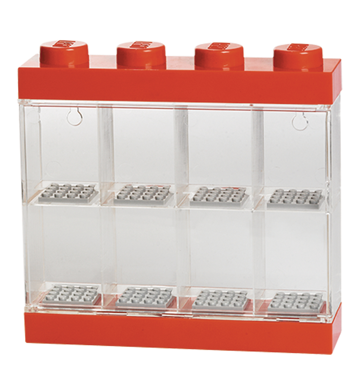 lego 8 minifigure display case
