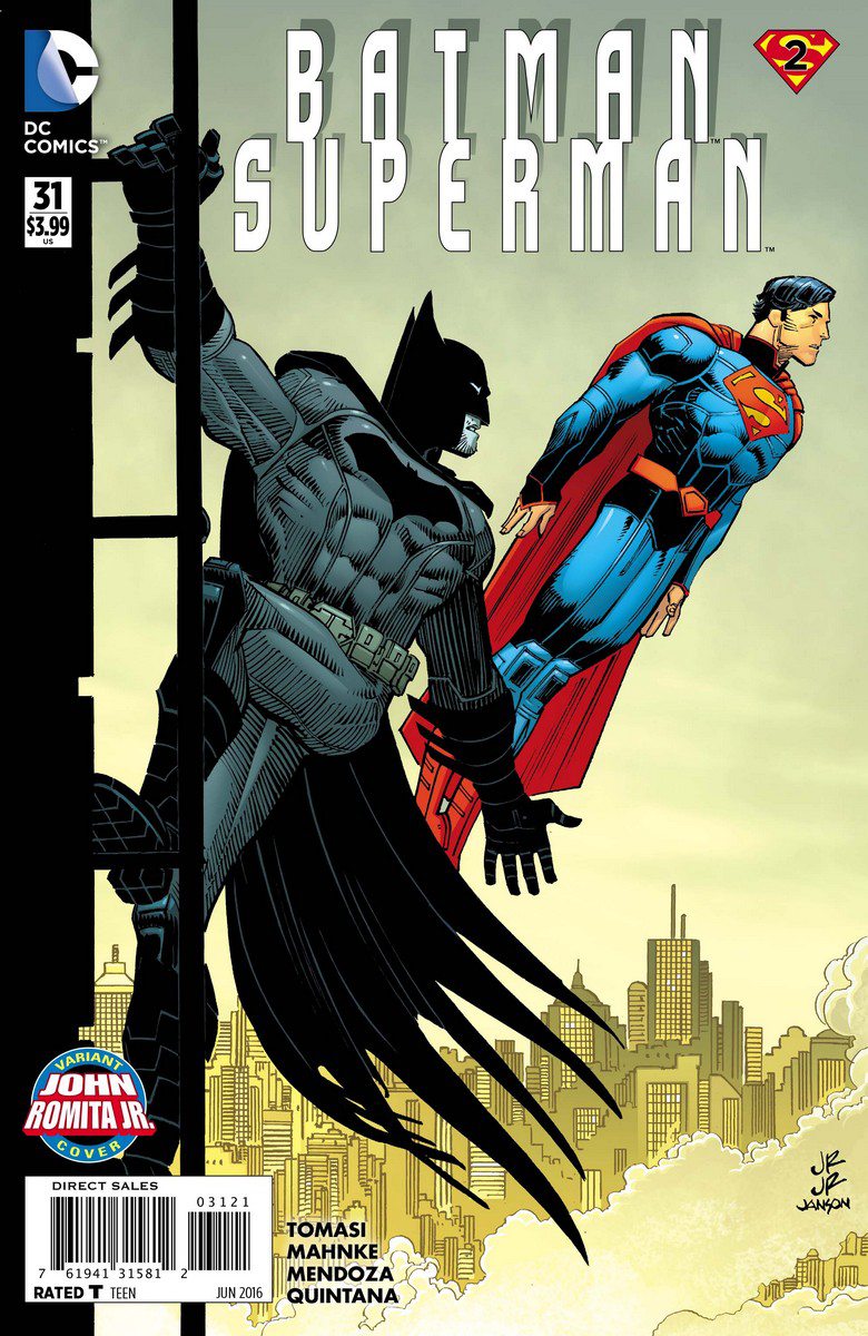 FEB160175 - BATMAN SUPERMAN #31 ROMITA VAR ED (FINAL DAYS) - Previews World
