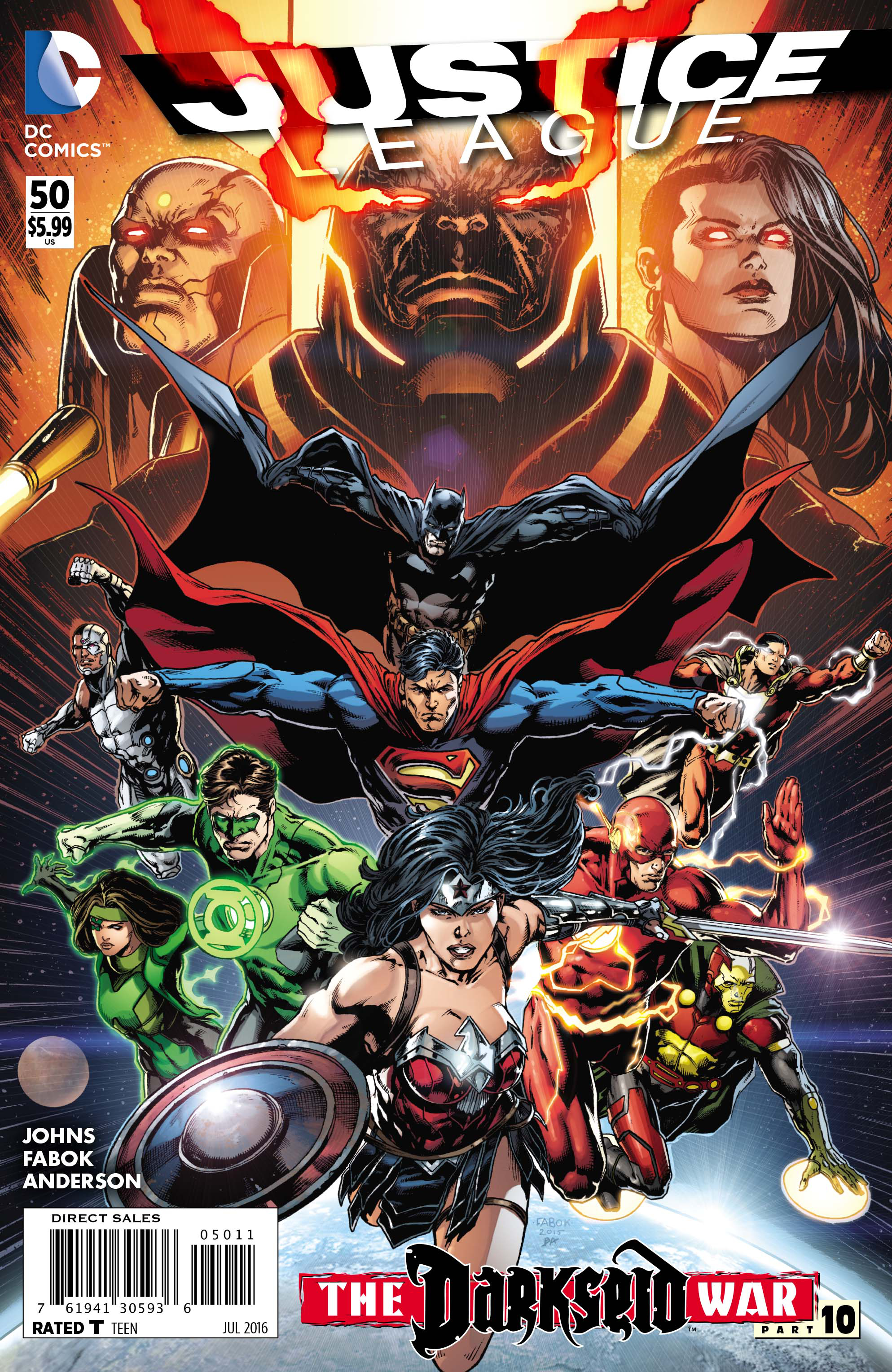JUSTICE LEAGUE #50 (NOTE PRICE)
