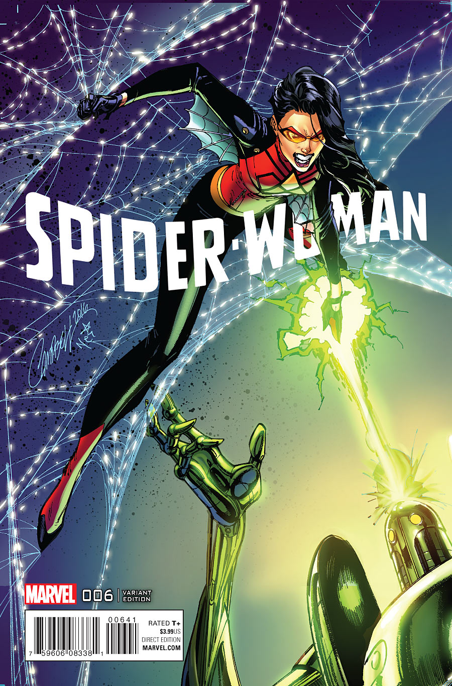 SPIDER-WOMAN #6 CAMPBELL CONNECTING D VAR SWO