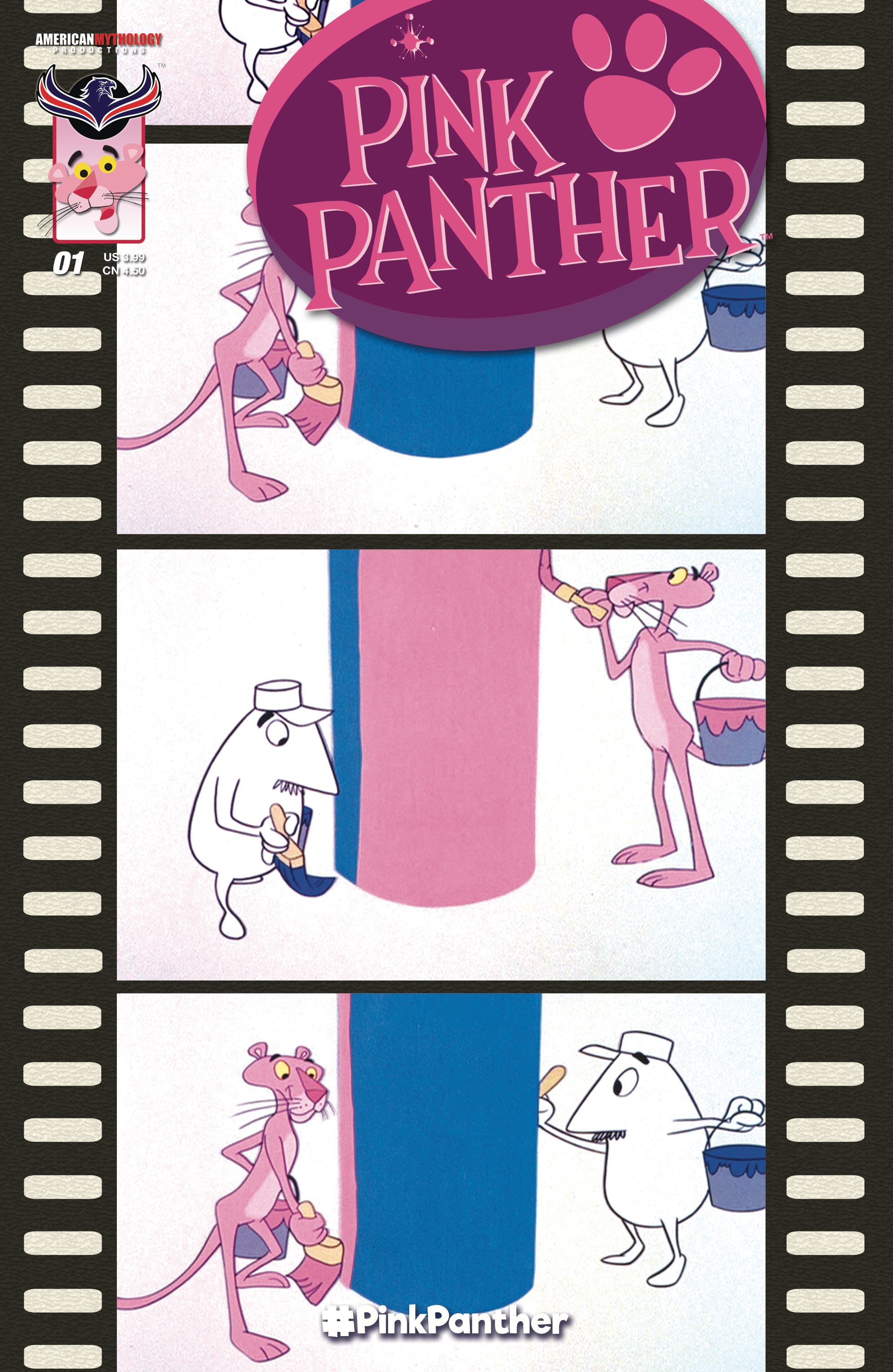MAR161039 - PINK PANTHER #1 RETRO 3 COPY INCV - Previews World