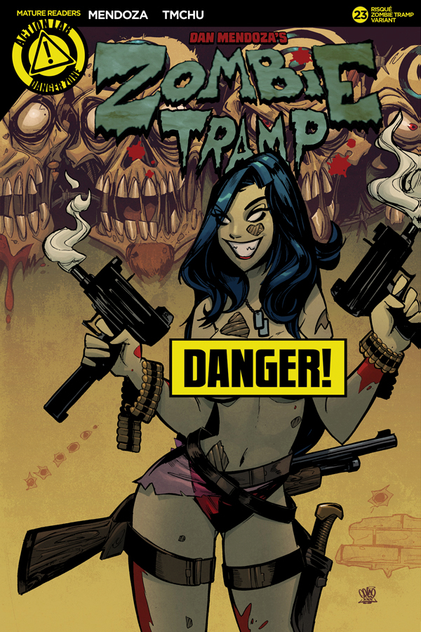 ZOMBIE TRAMP ONGOING #23 CVR D TROM ZOMBIE TRAMP RISQUE (MR)