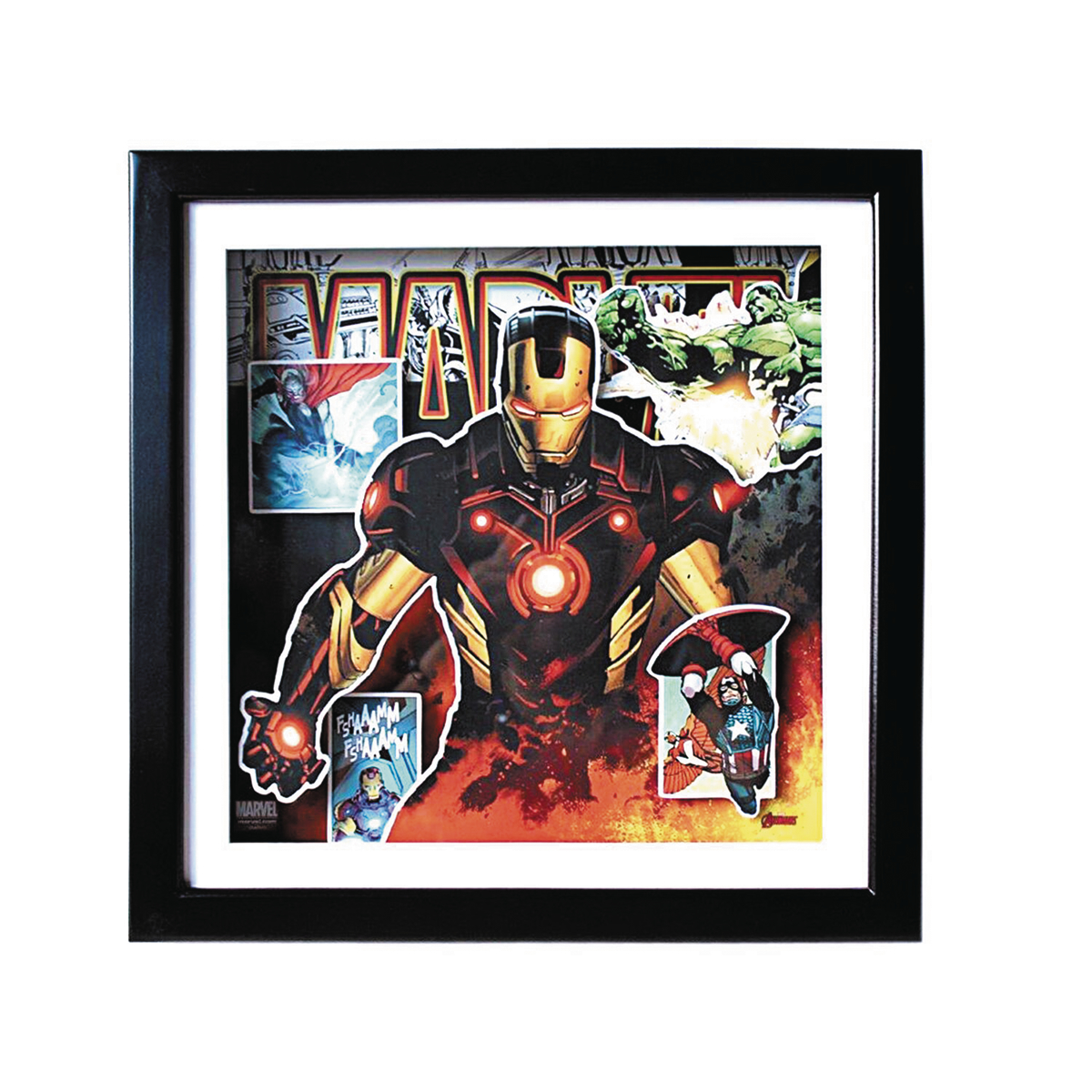 Marvel Shadow Box Iron Man
