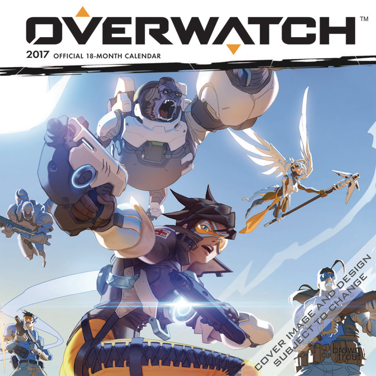APR162311 OVERWATCH 2017 WALL CALENDAR Previews World