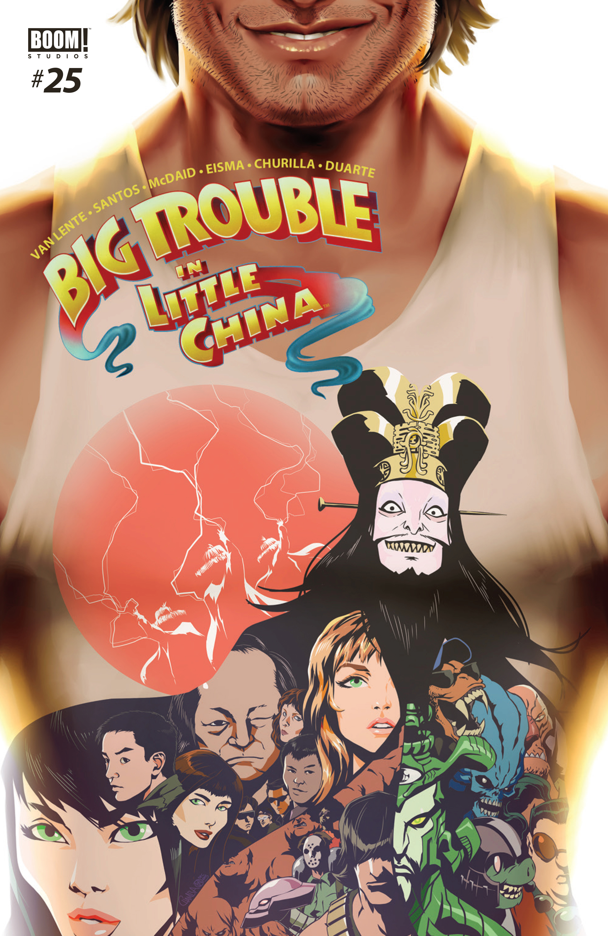 BIG TROUBLE IN LITTLE CHINA #25 (NOTE PRICE)