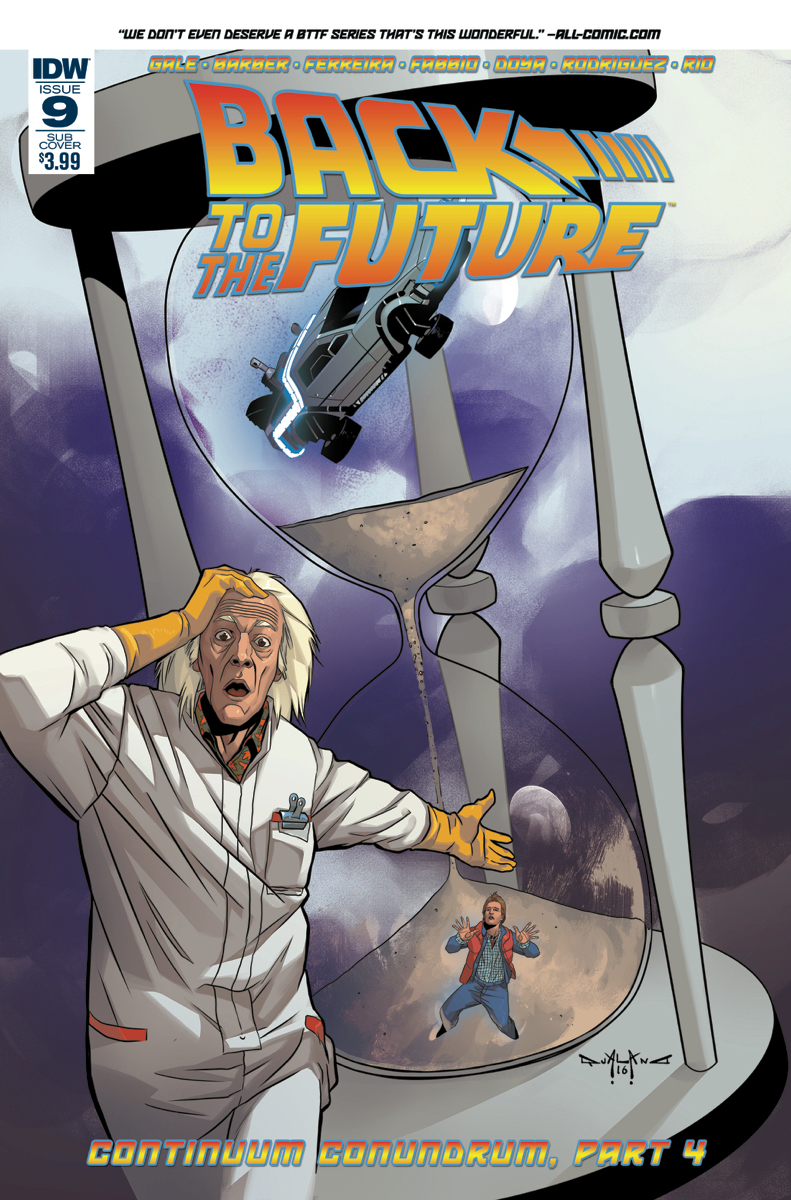 BACK TO THE FUTURE #9 SUBSCRIPTION VAR