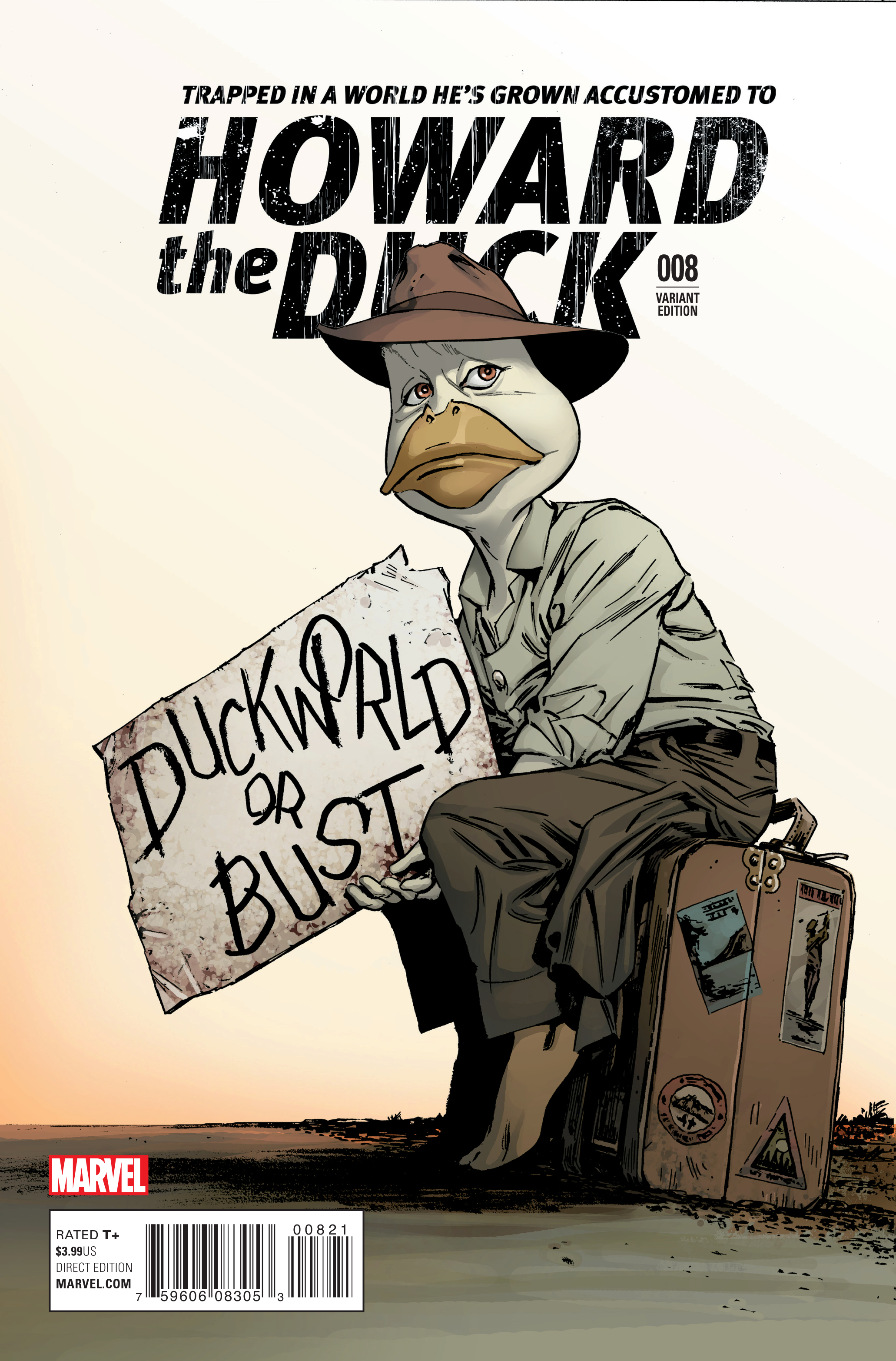 HOWARD THE DUCK #8 GUICE CLASSIC VAR