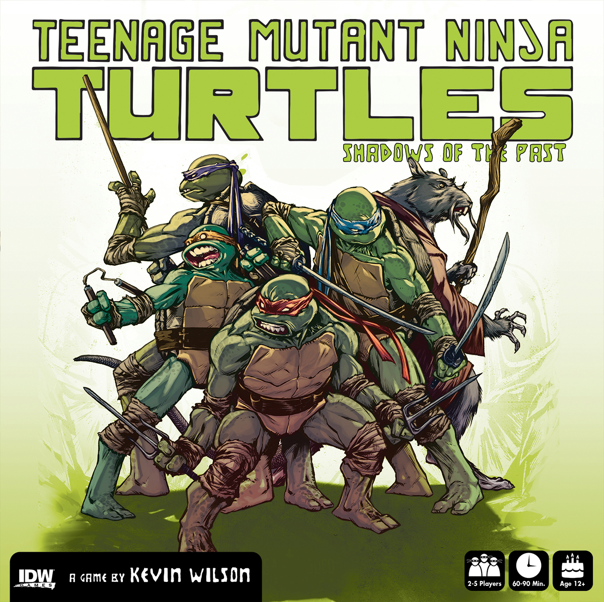 TMNT SHADOWS OF THE PAST BOARD GAME