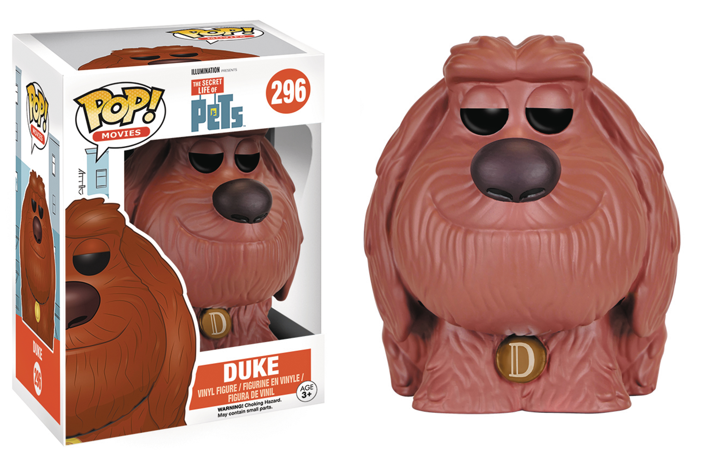duke secret life of pets stuffed animal