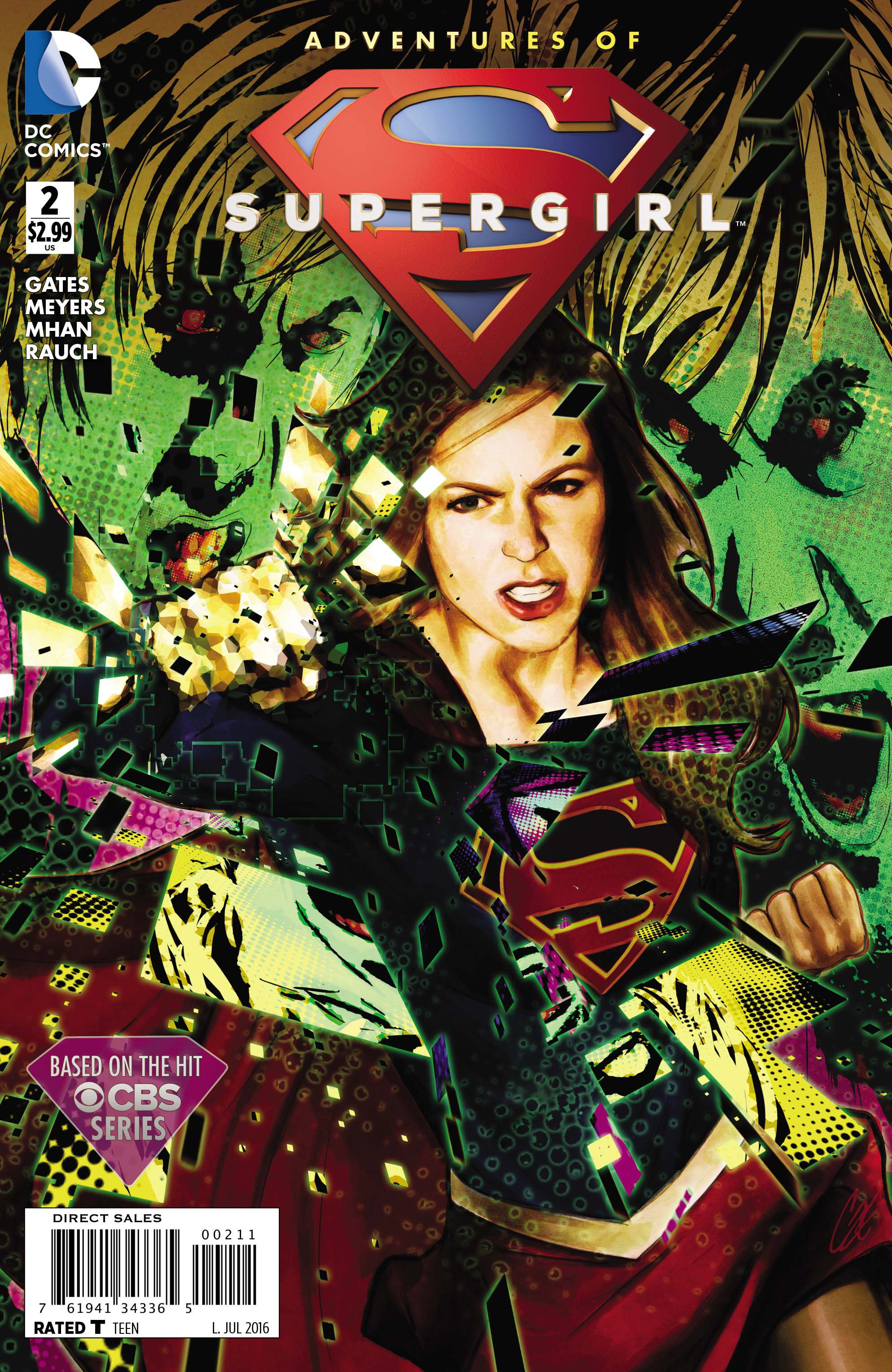 Adventures of Supergirl TP DC Comics Graphic Novel Based on TV Show NEW