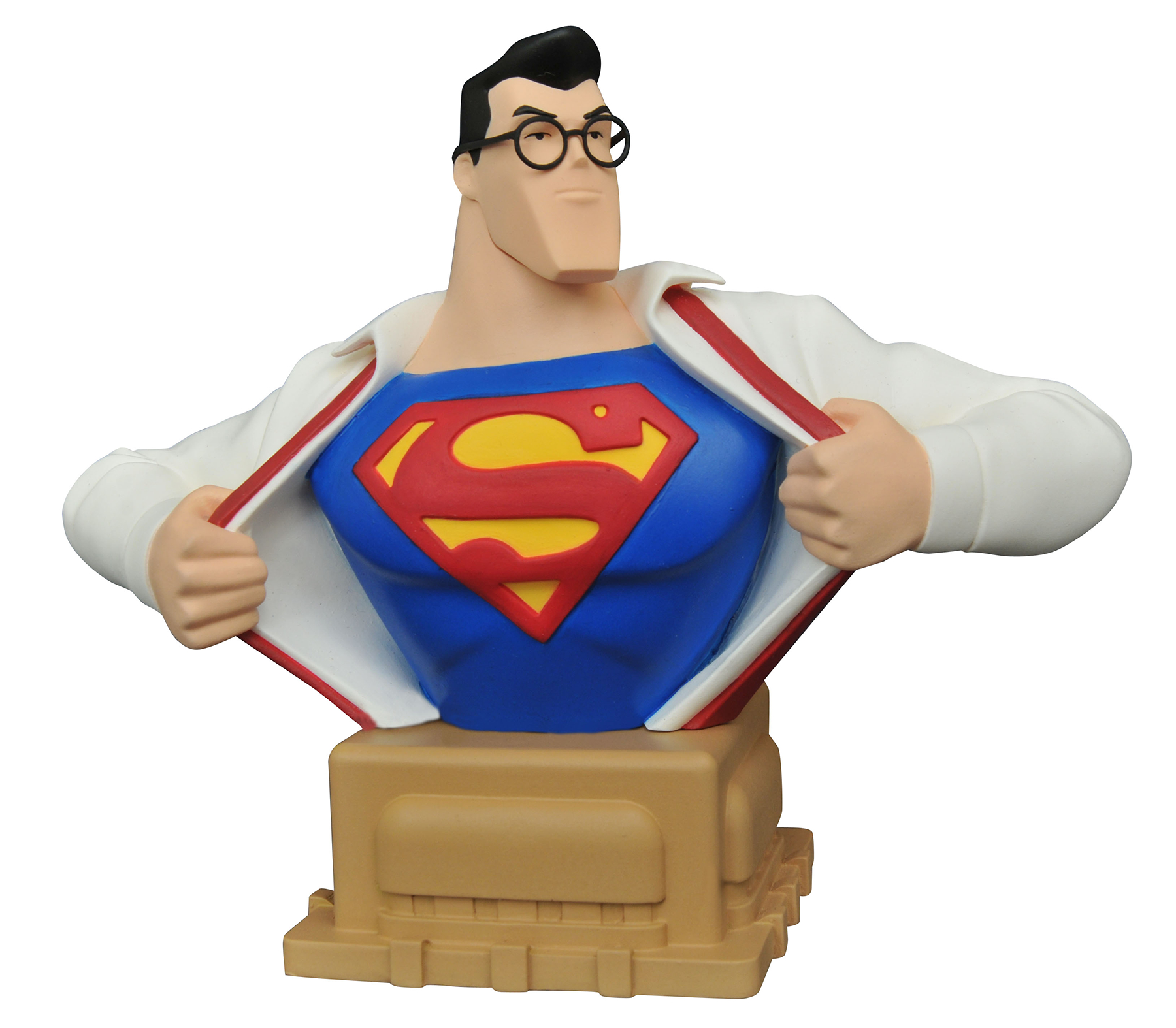 FEB168425 - SUPERMAN ANIMATED CLARK KENT BUST - Previews World