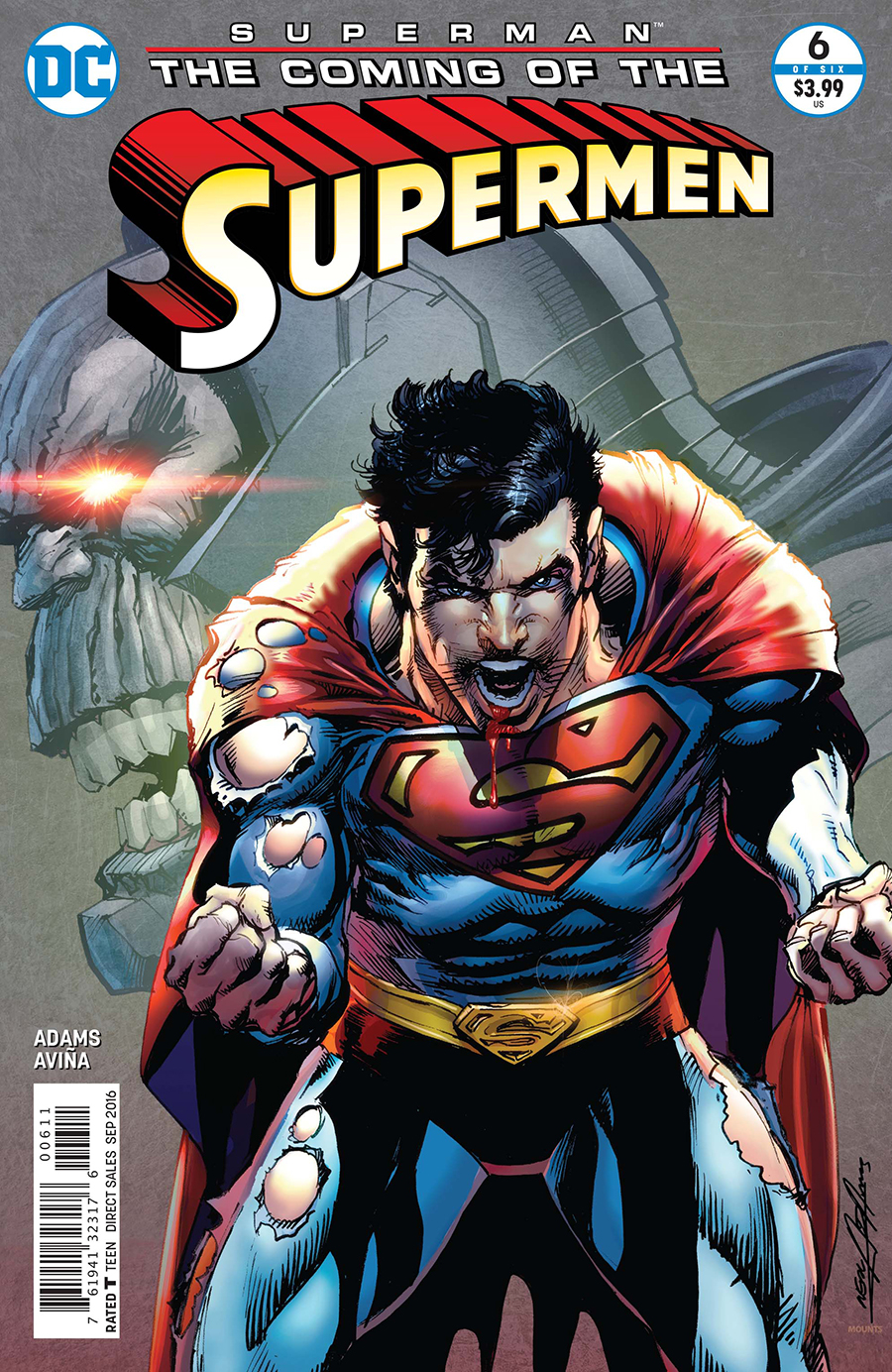 SUPERMAN THE COMING OF THE SUPERMEN #6 (OF 6)