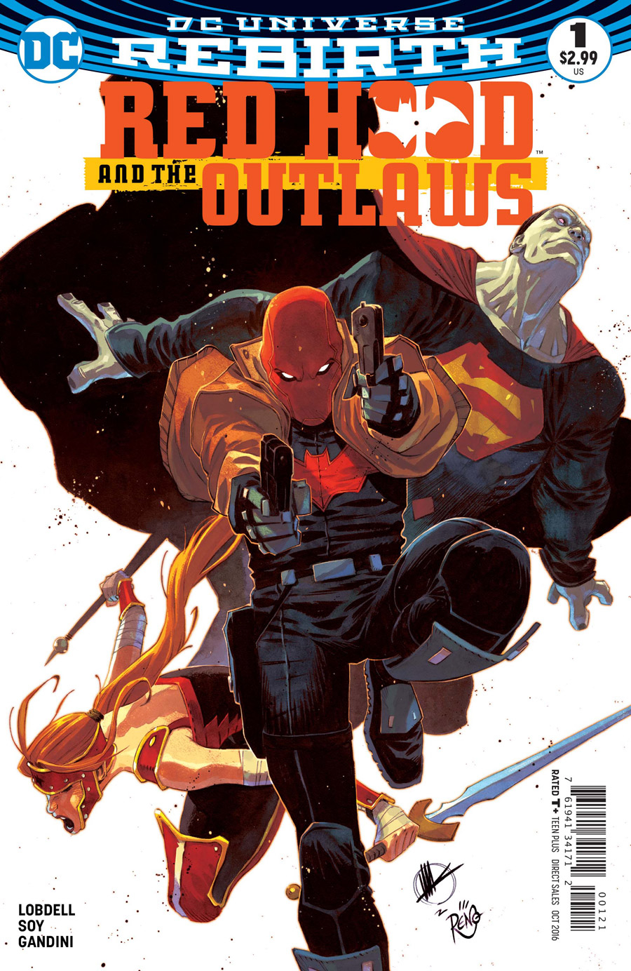 RED HOOD AND THE OUTLAWS #1 VAR ED