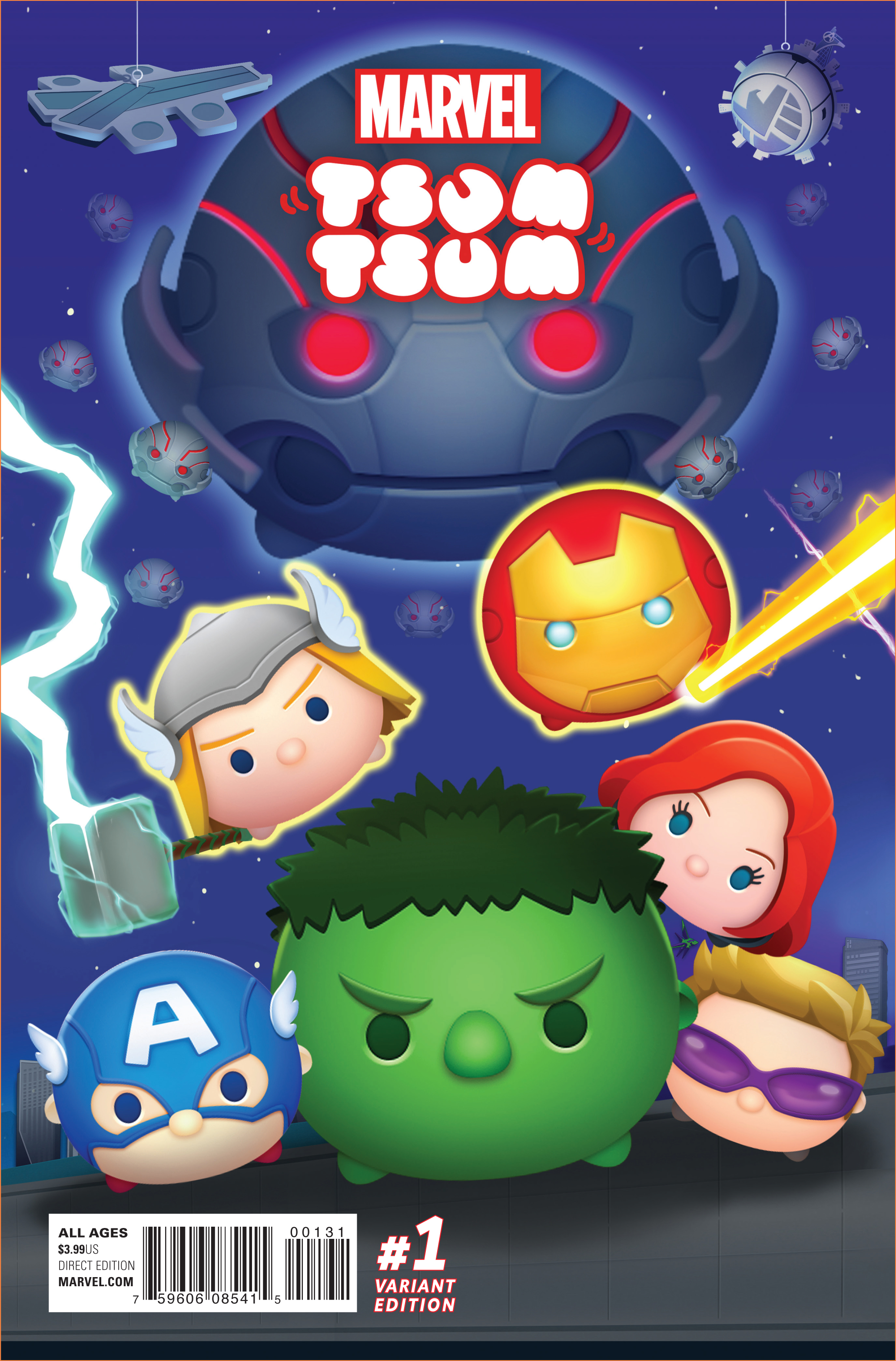 MARVEL TSUM TSUM #1 (OF 4) CLASSIFIED CONNECTING A VAR
