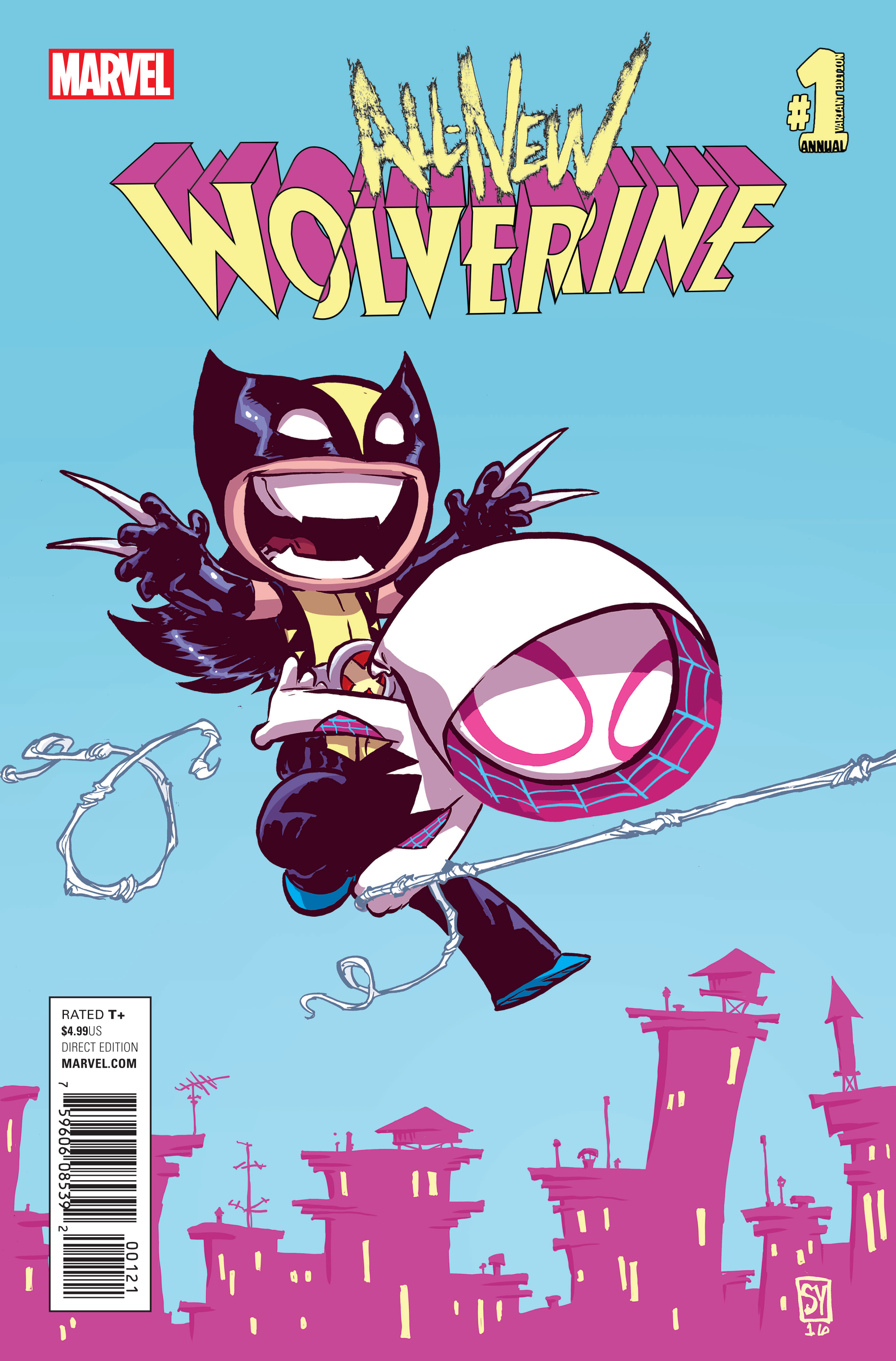 ALL NEW WOLVERINE ANNUAL #1 YOUNG VAR