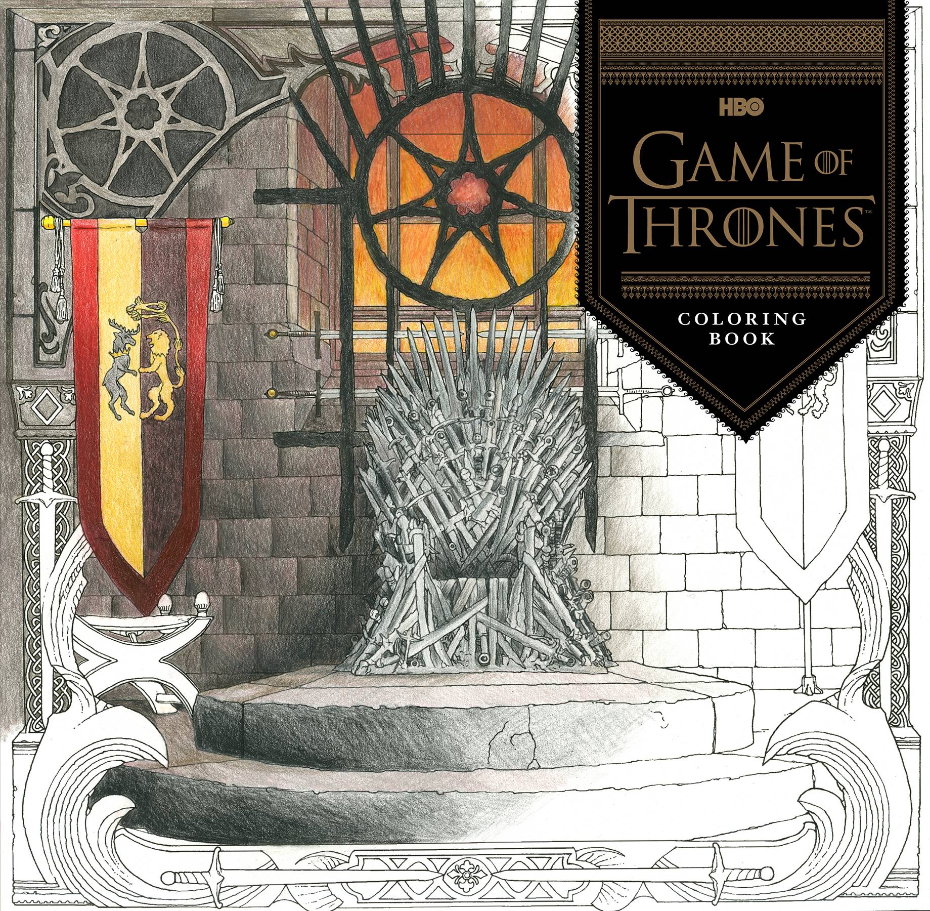GAME OF THRONES HBO COLORING BOOK (RES)