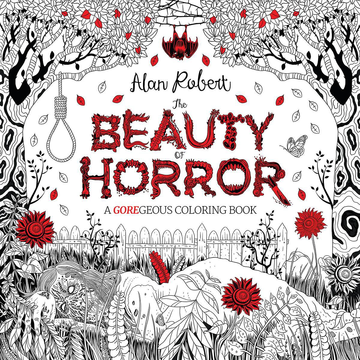 JUL160659 - BEAUTY OF HORROR COLORING BOOK VOL 01 - Previews World