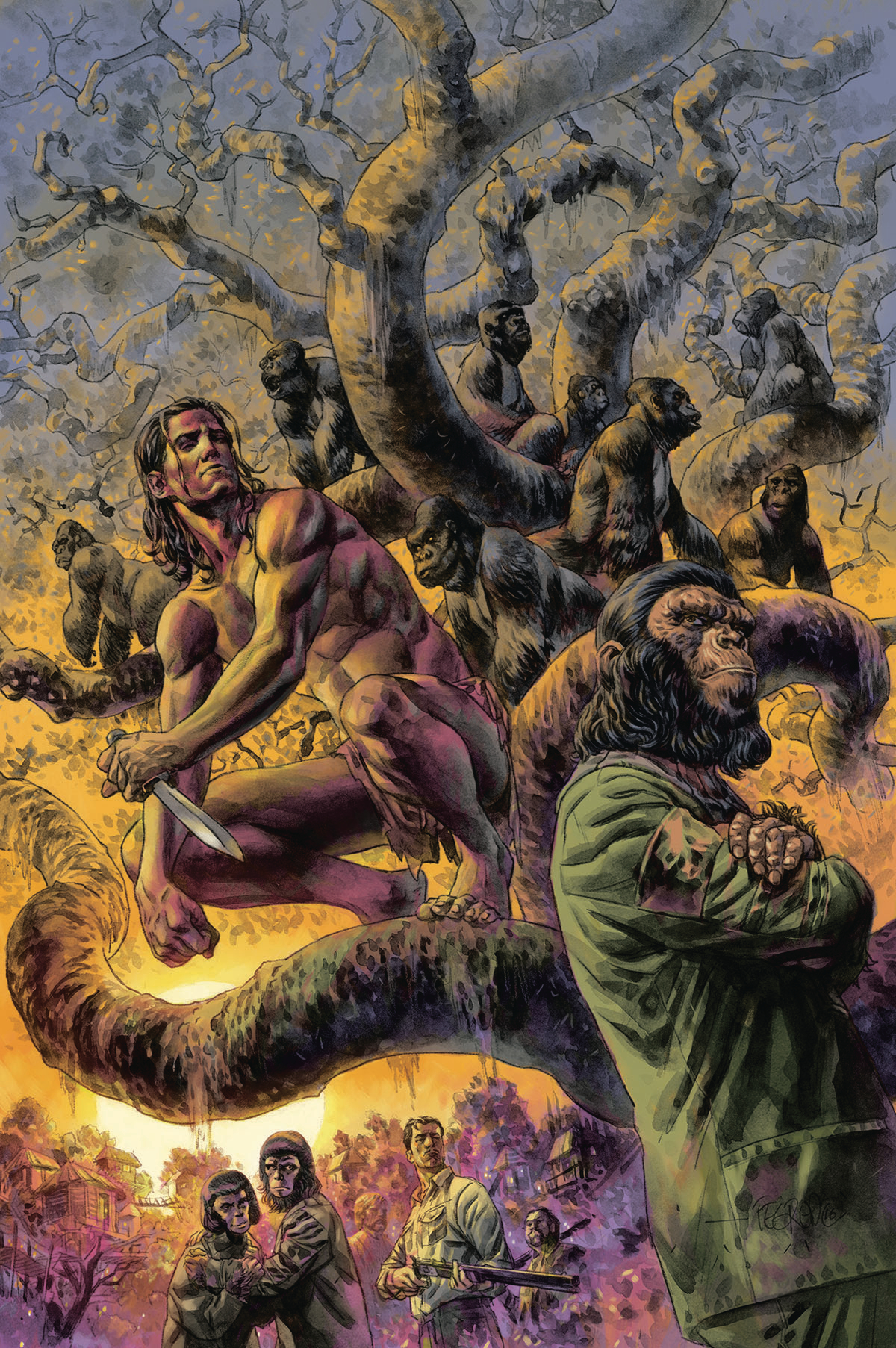 TARZAN ON THE PLANET OF THE APES #1 (OF 5)
