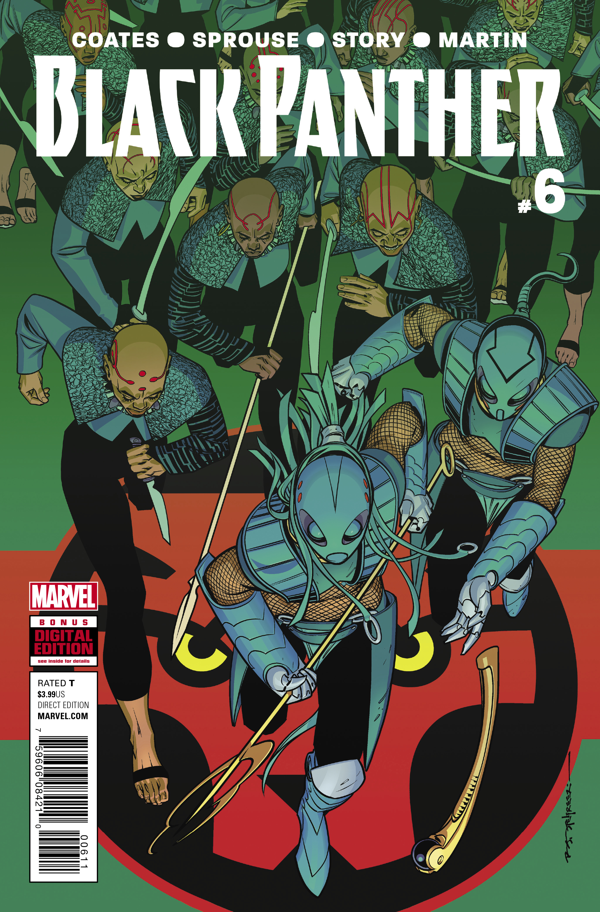 Black Panther #6    Variant Edition Marvel Comics CB16932