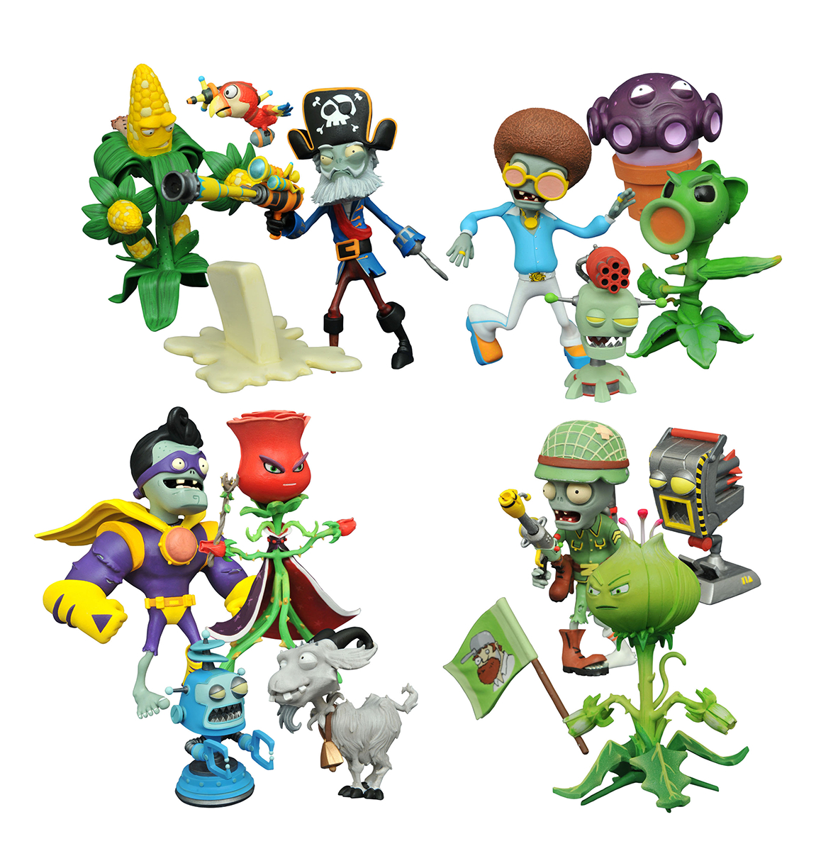 JUL162603 - PLANTS V ZOMBIE GW2 SELECT SERIES 1 AF ASST - Previews World