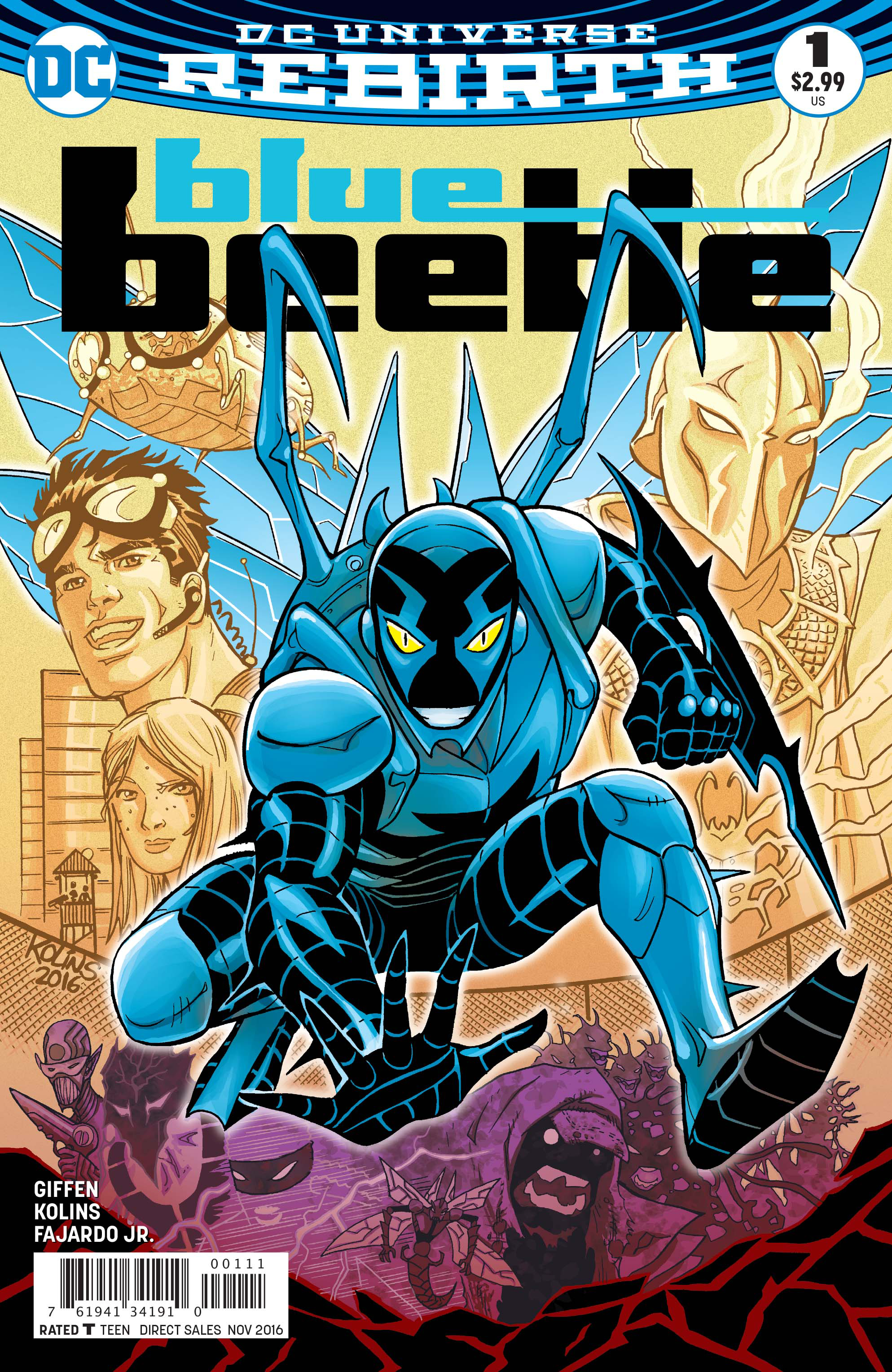 Jul Blue Beetle 1 Previews World