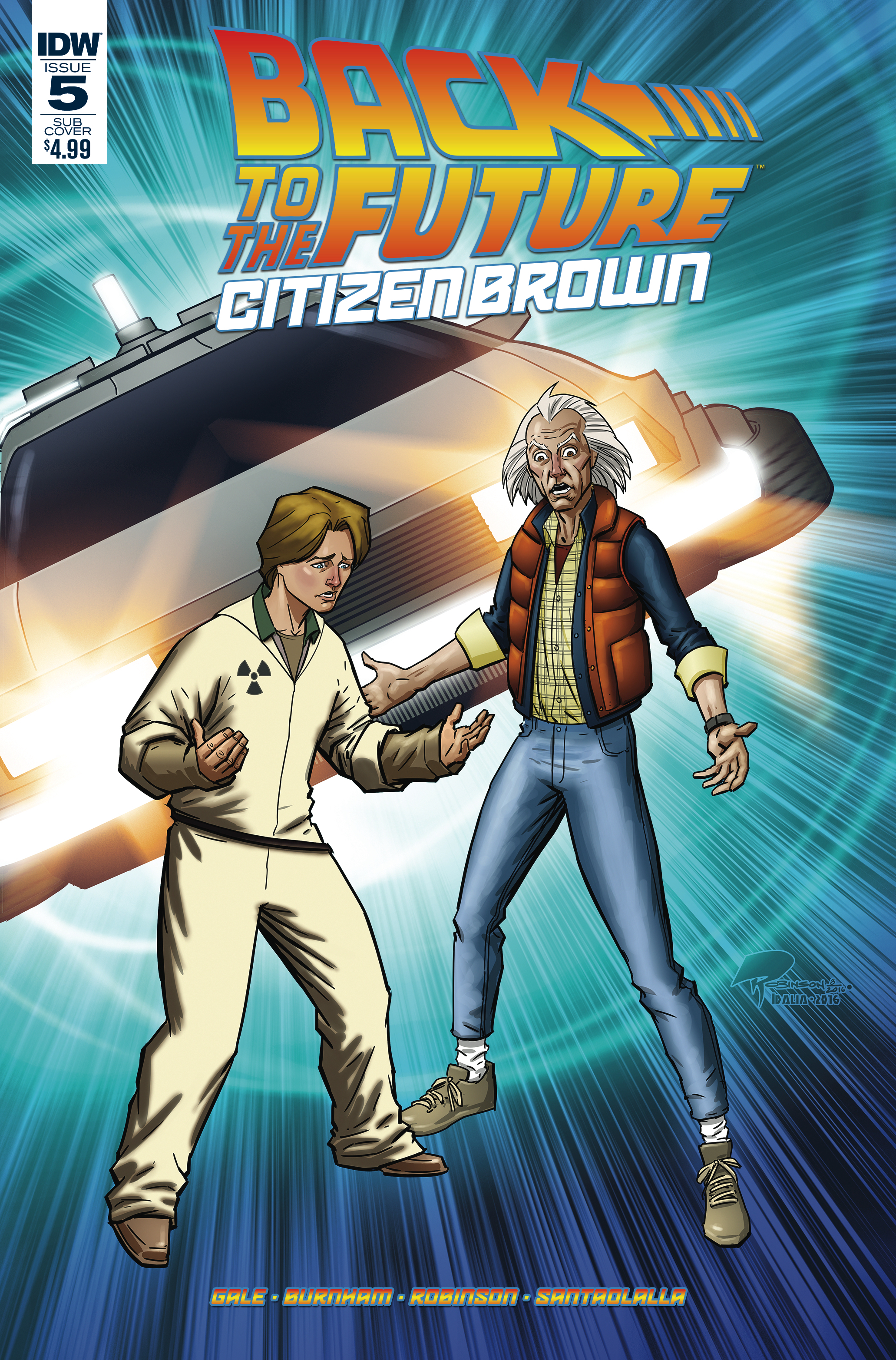 BACK TO THE FUTURE CITIZEN BROWN #5 (OF 5) SUBSCRIPTION VAR