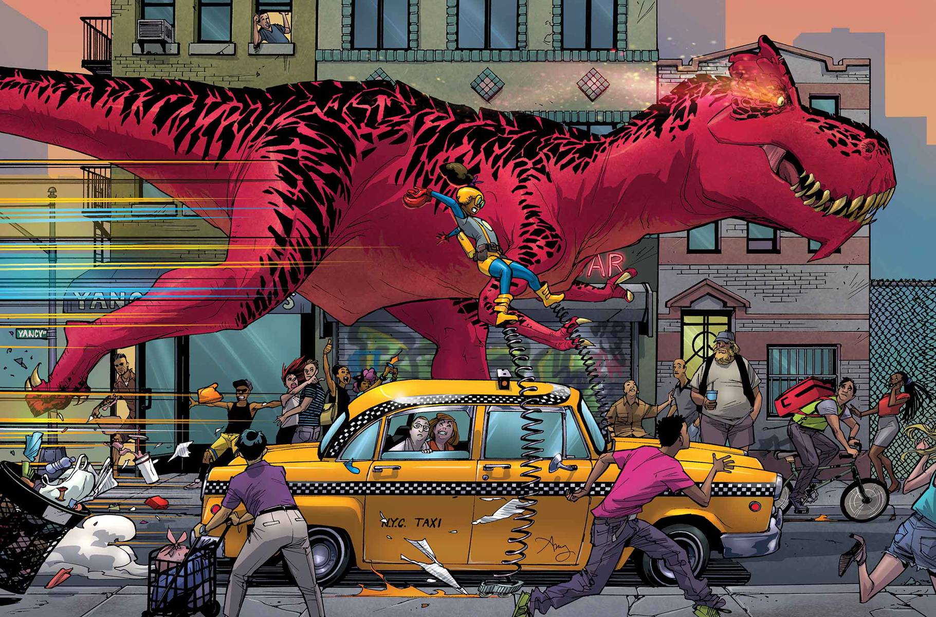 MOON GIRL AND DEVIL DINOSAUR #11 BY REEDER POSTER