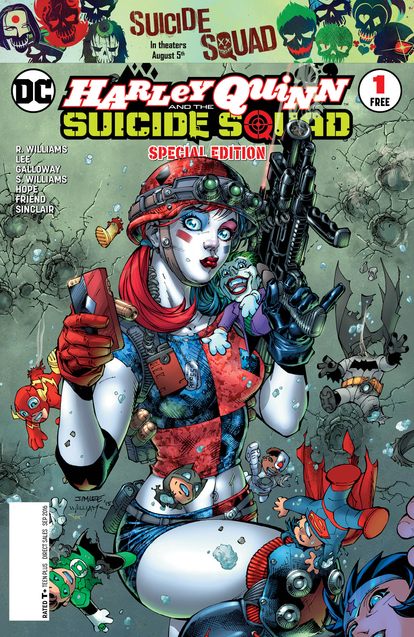 APR168904 HARLEY QUINN & THE SUICIDE SQUAD SPECIAL ED 1 Previews World