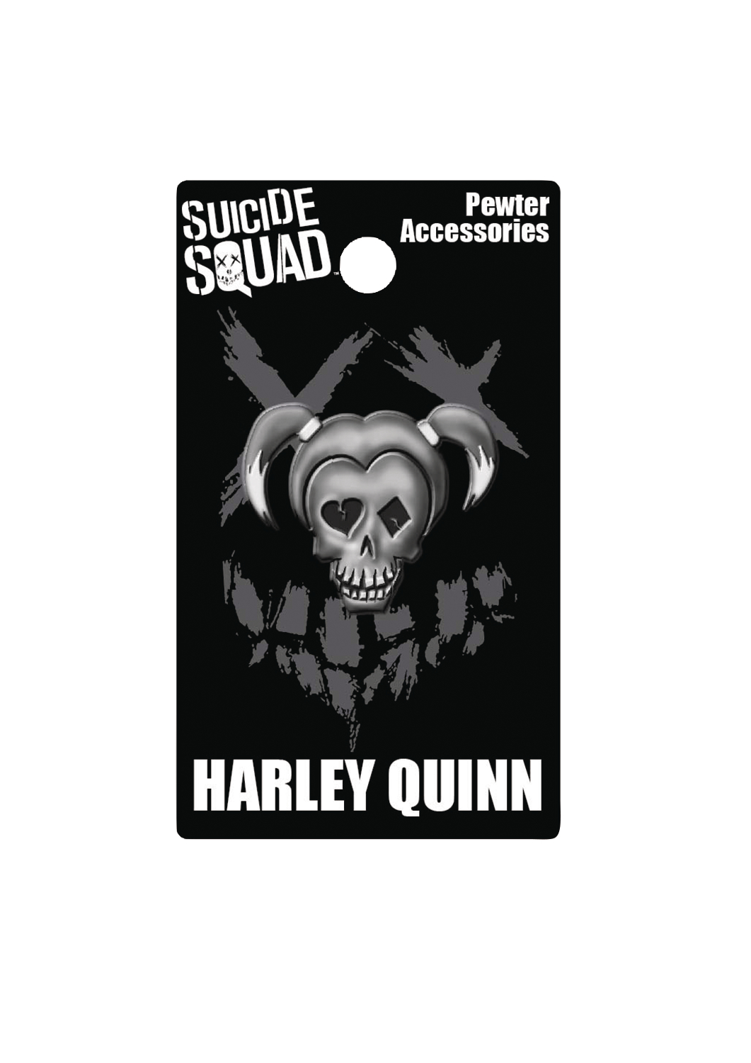 Suicide Squad Joker Pewter Lapel Pin Official Merchandise 