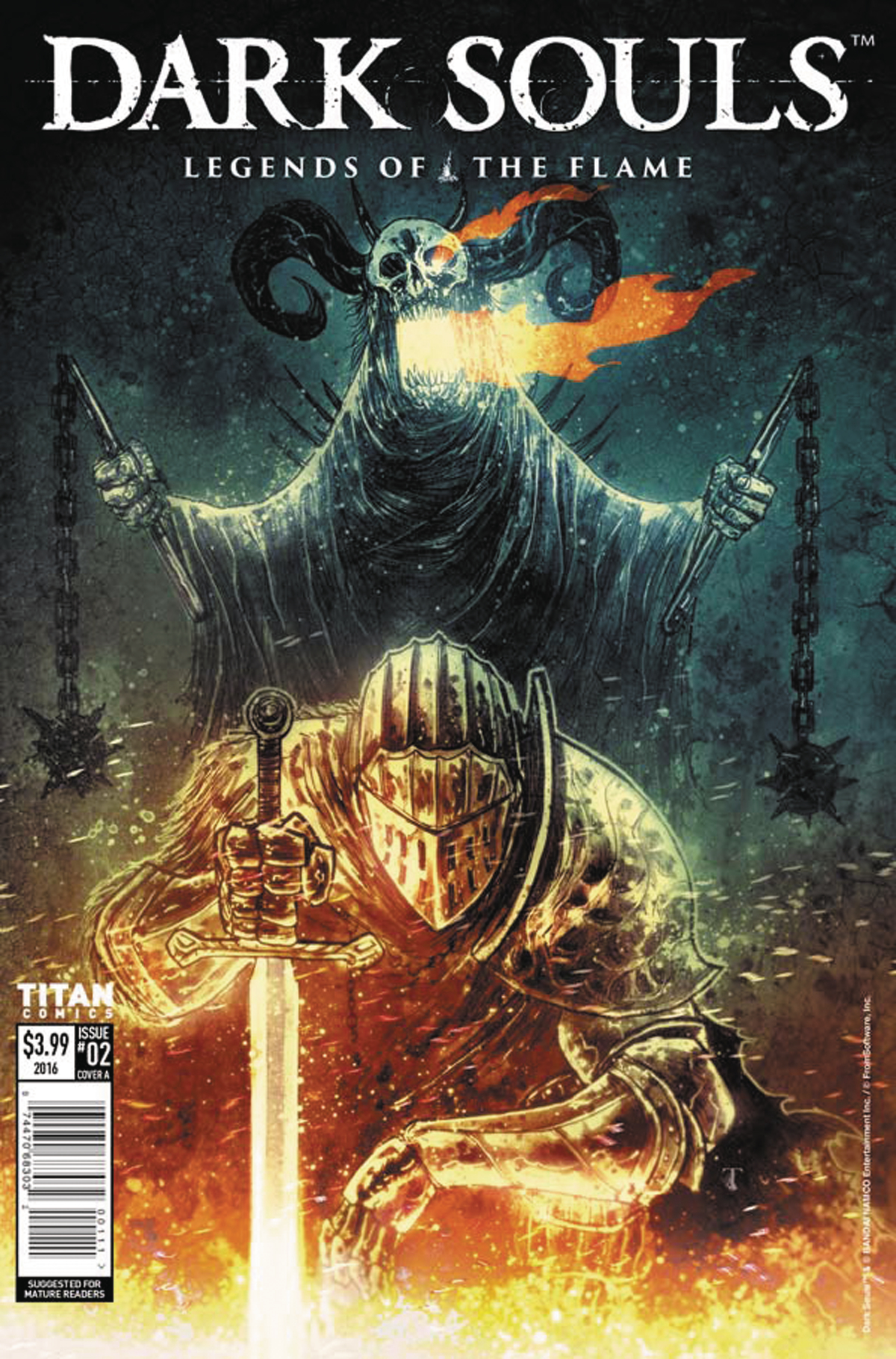 DARK SOULS LEGENDS OF THE FLAME #2 (OF 2) CVR A TEMPLESMITH