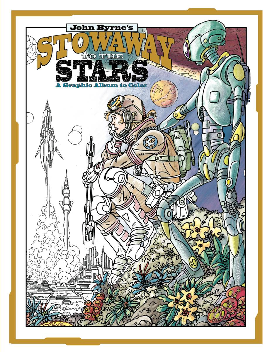JOHN BYRNE STOWAWAY TO THE STARS GRAPHIC ALBUM TO COLOR TP