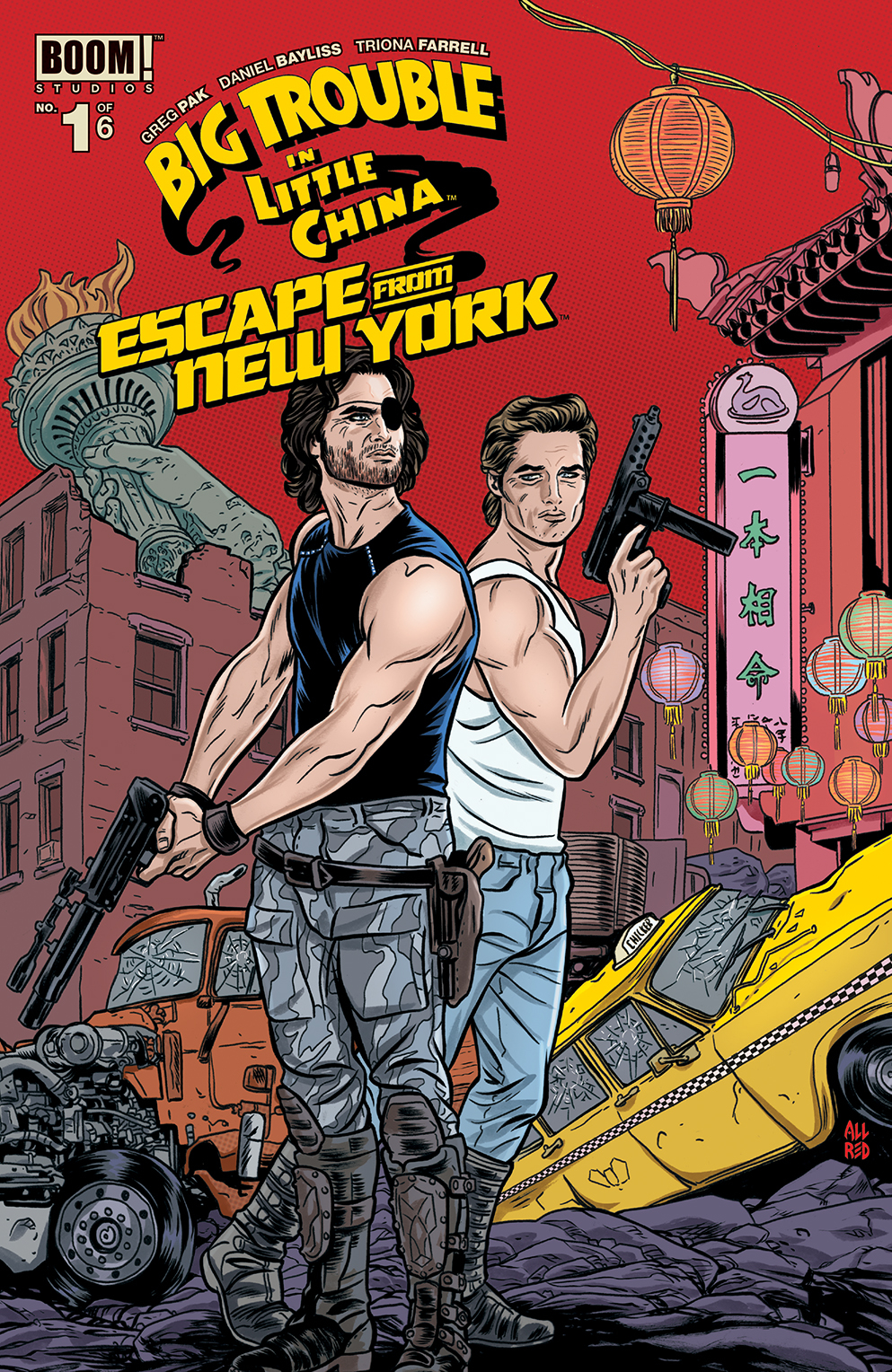 BIG TROUBLE LITTLE CHINA ESCAPE NEW YORK #1 SUBSCRIP ALLRED