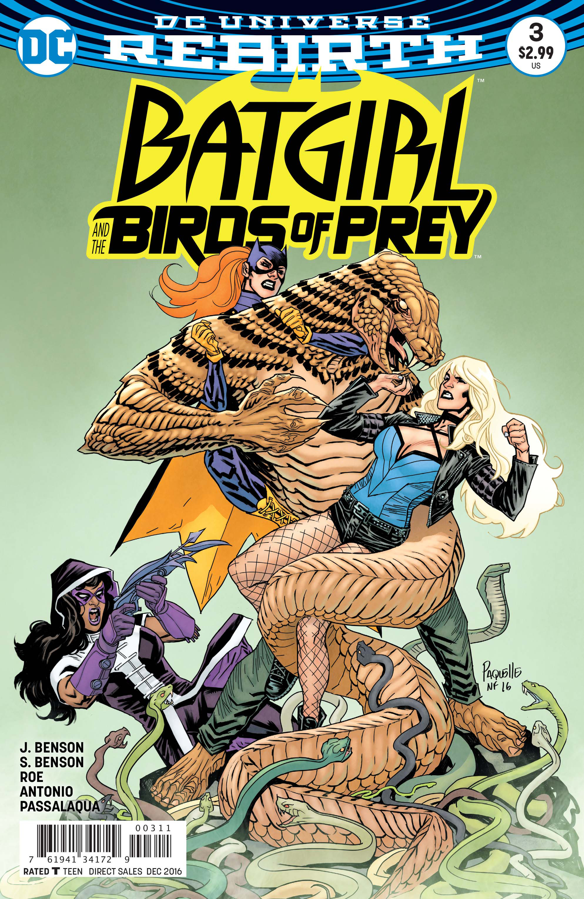 BATGIRL AND THE BIRDS OF PREY #3