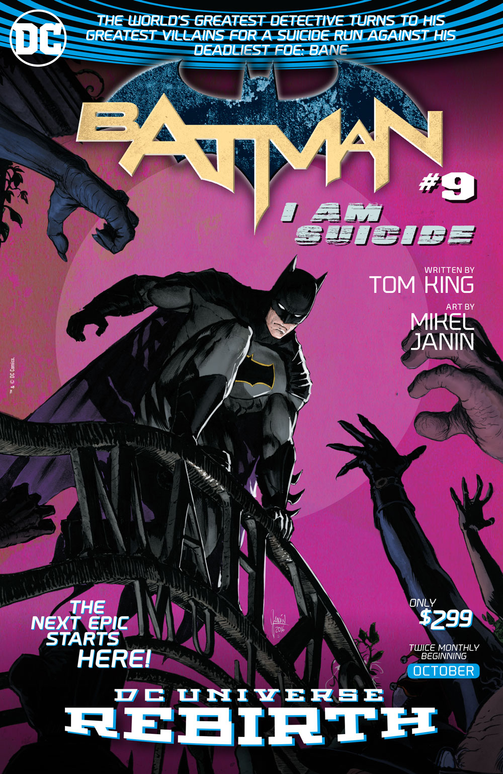 AUG160203 - BATMAN #9 - Previews World