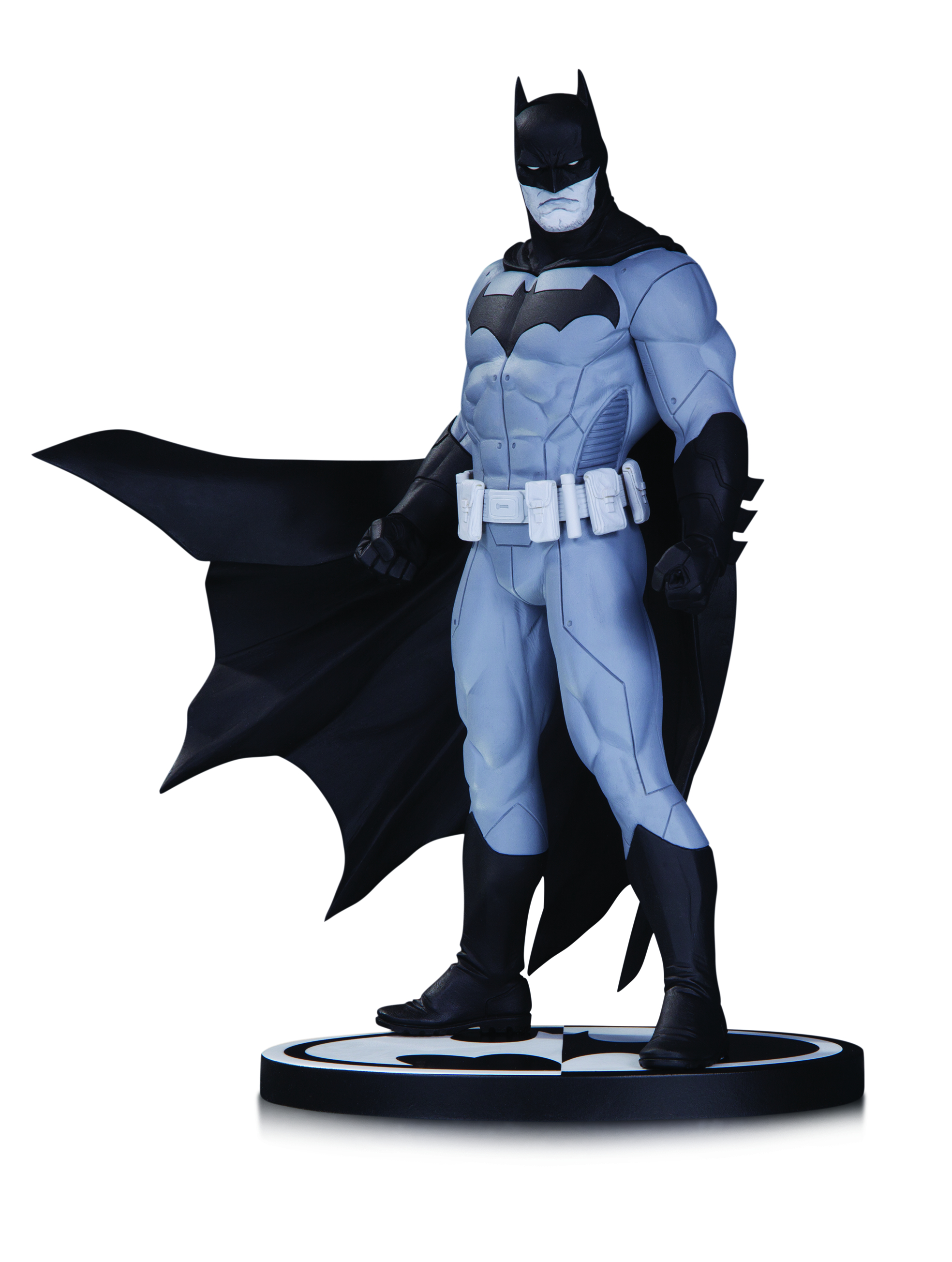 Batman Black And White Statues