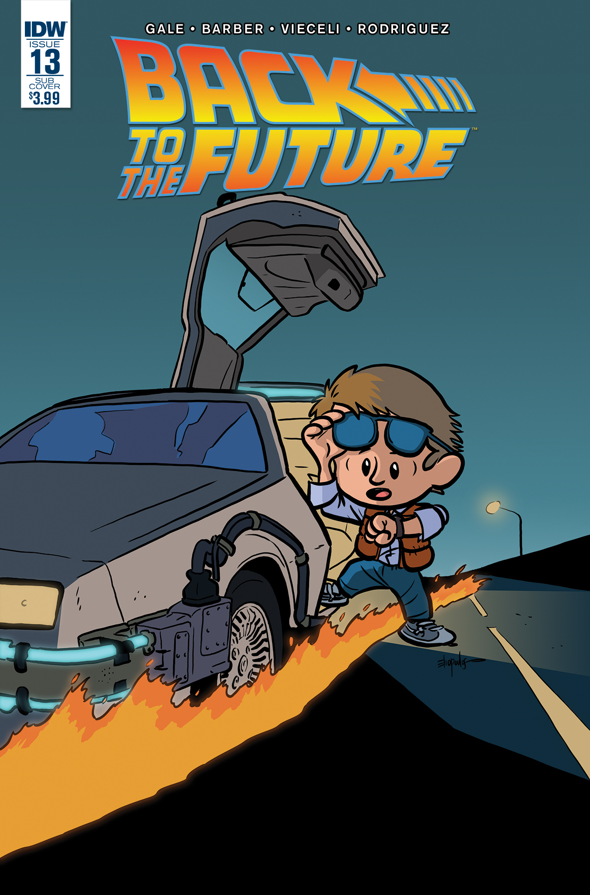 BACK TO THE FUTURE #13 SUBSCRIPTION VAR