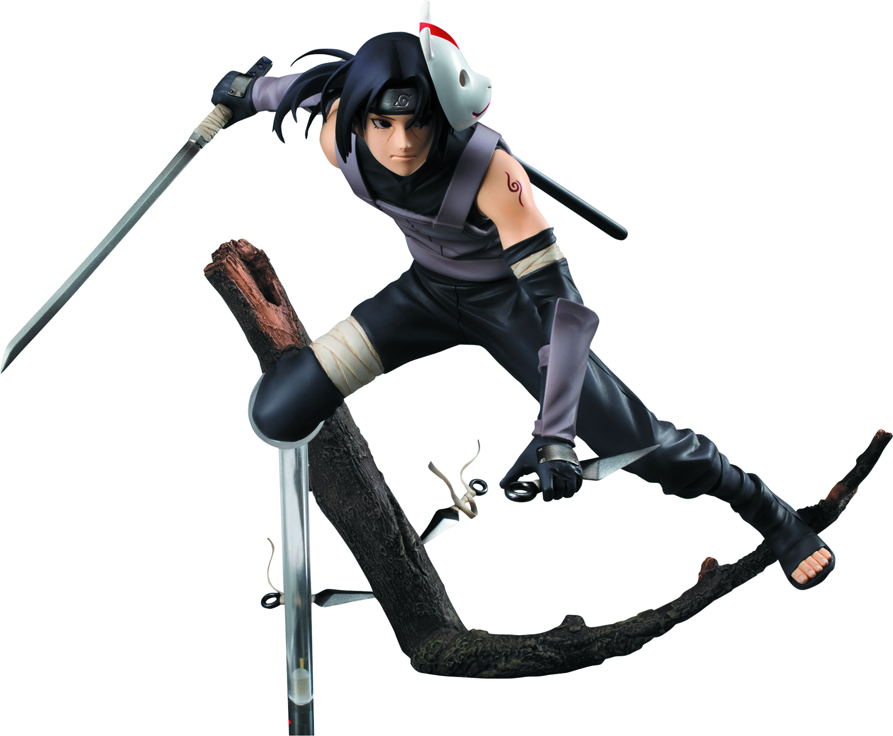 MAY169006 - NARUTO SHIPPUDEN UCHIHA ITACHI GEM PVC FIG ANBU