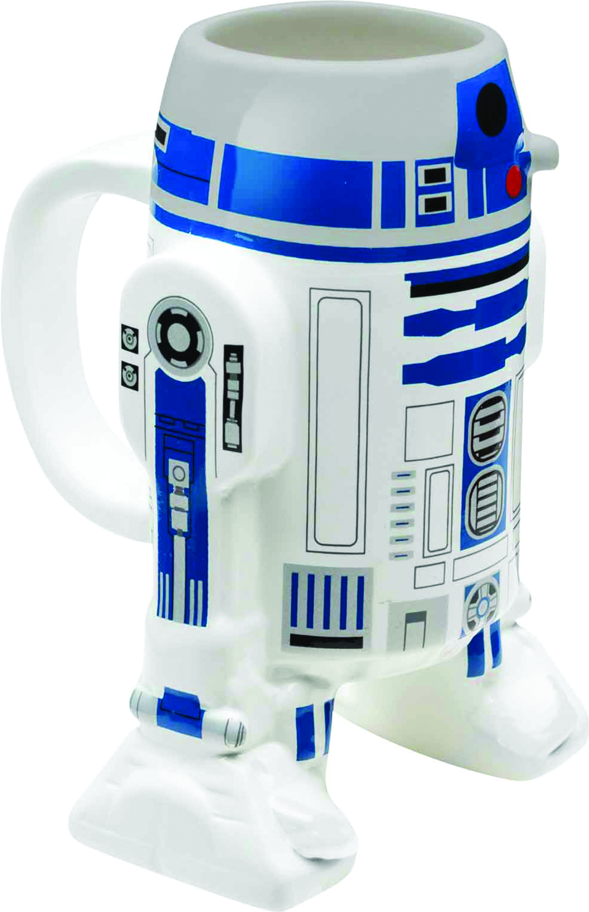 Star Wars Parodic Mug with Blue handle and Blue interior - R2-D2 (Funny  Star Wars Parody - High Quality Mug - Ref : 382)